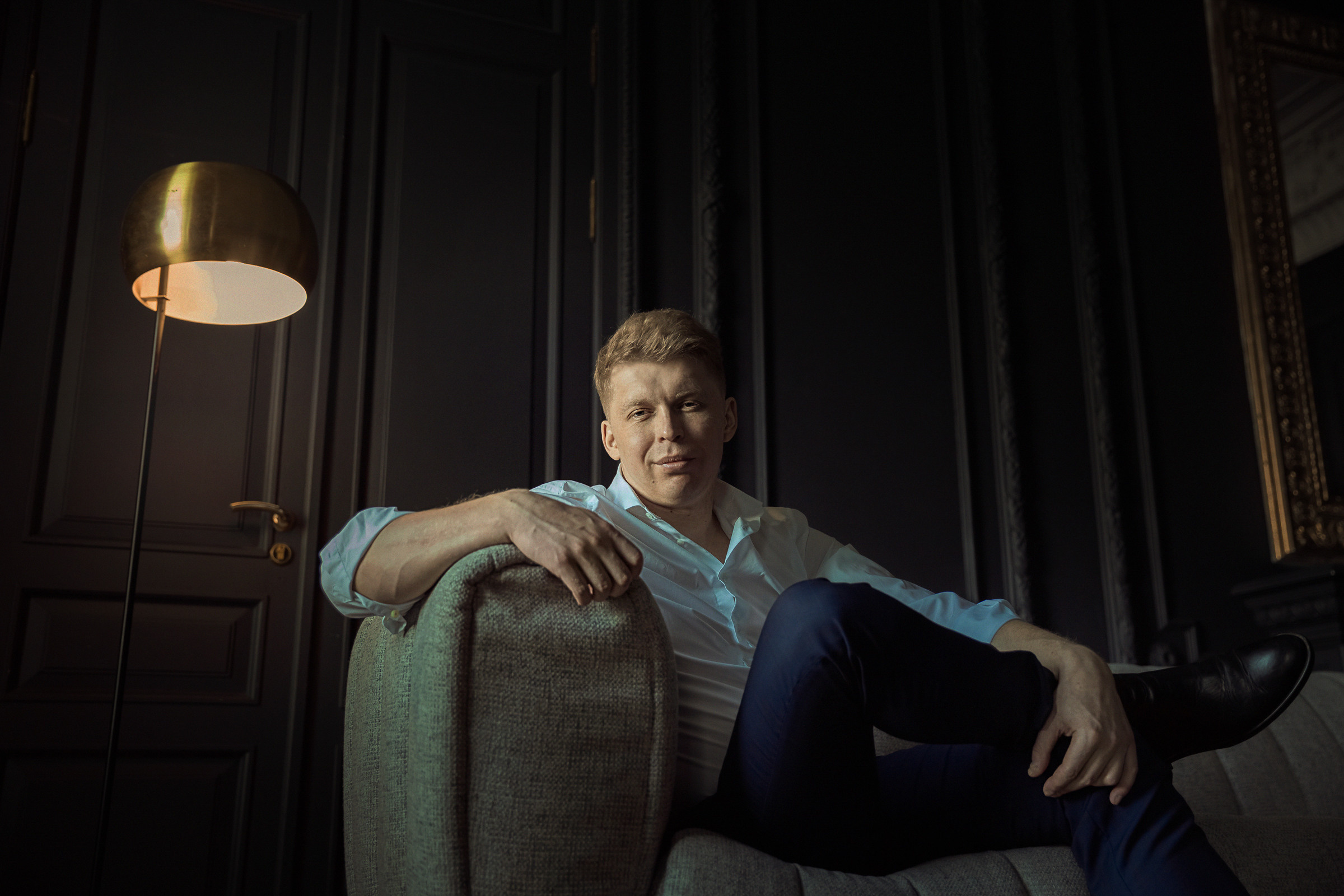 Первая съемка Сергея_2 часть. Фотограф женский и мужской портрет Санкт-Петербург