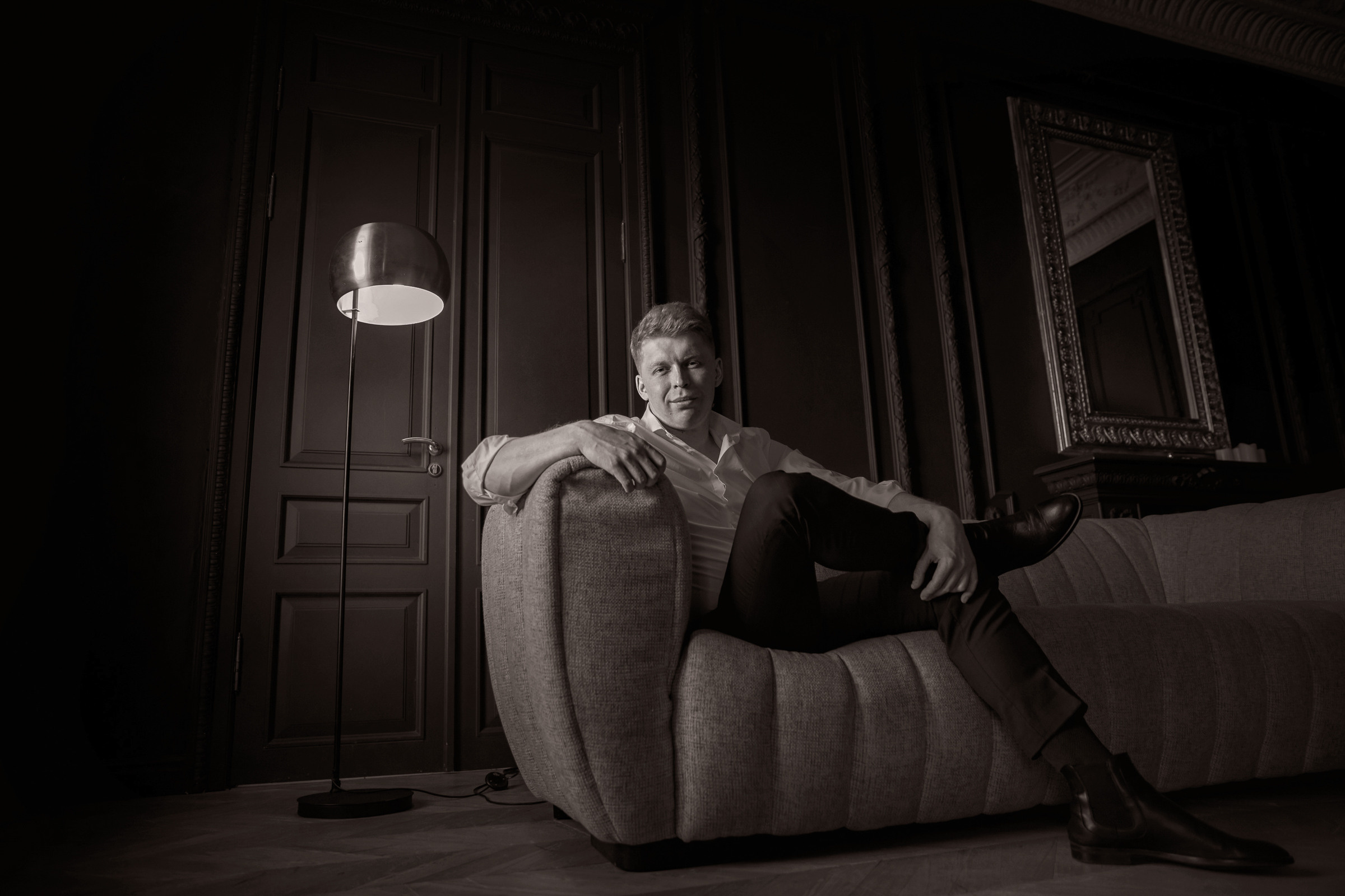 Первая съемка Сергея_2 часть. Фотограф женский и мужской портрет Санкт-Петербург