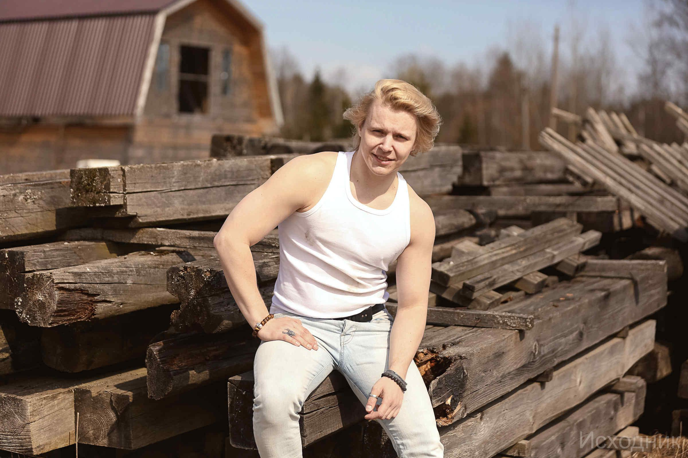 Сергей и два коня — полная версия. Фотограф женский и мужской портрет Санкт-Петербург