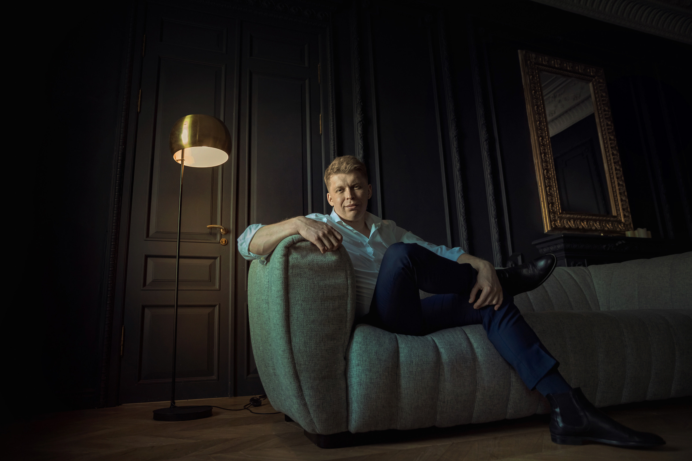 Первая съемка Сергея_2 часть. Фотограф женский и мужской портрет Санкт-Петербург