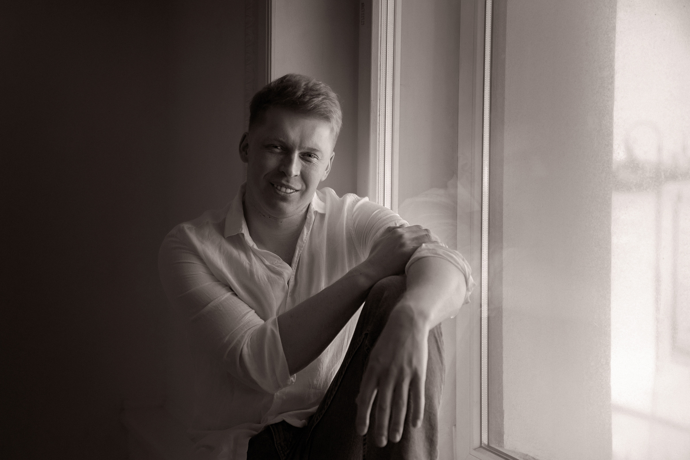 Первая съемка Сергея _ Часть 1. Фотограф женский и мужской портрет Санкт-Петербург