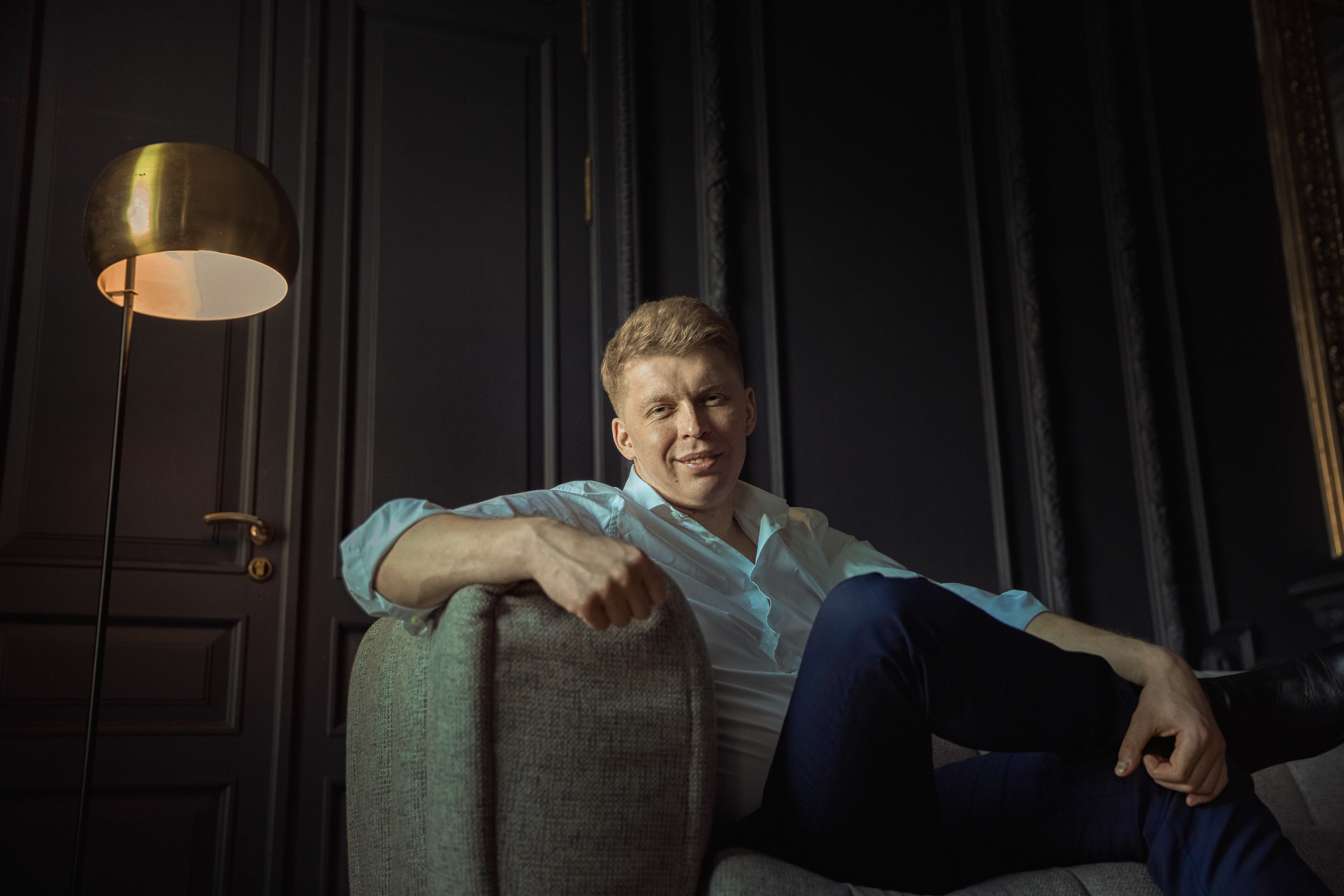 Первая съемка Сергея_2 часть. Фотограф женский и мужской портрет Санкт-Петербург