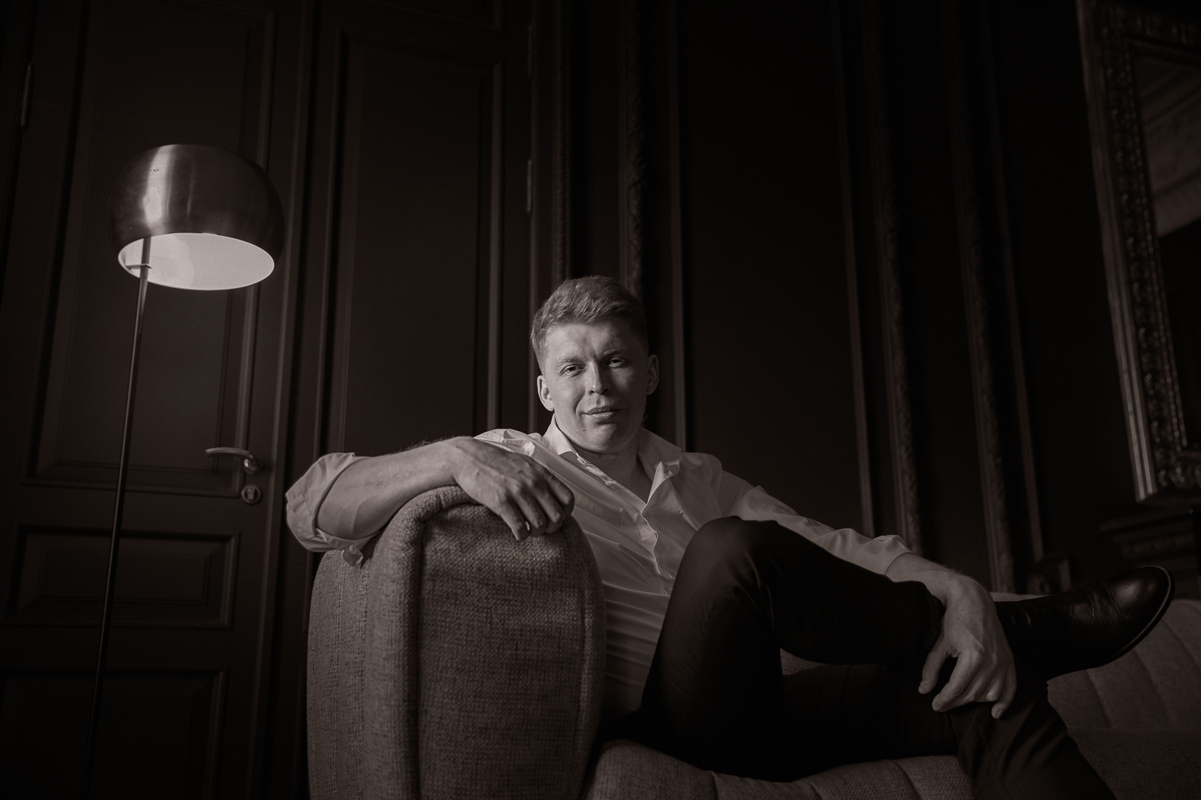 Первая съемка Сергея_2 часть. Фотограф женский и мужской портрет Санкт-Петербург