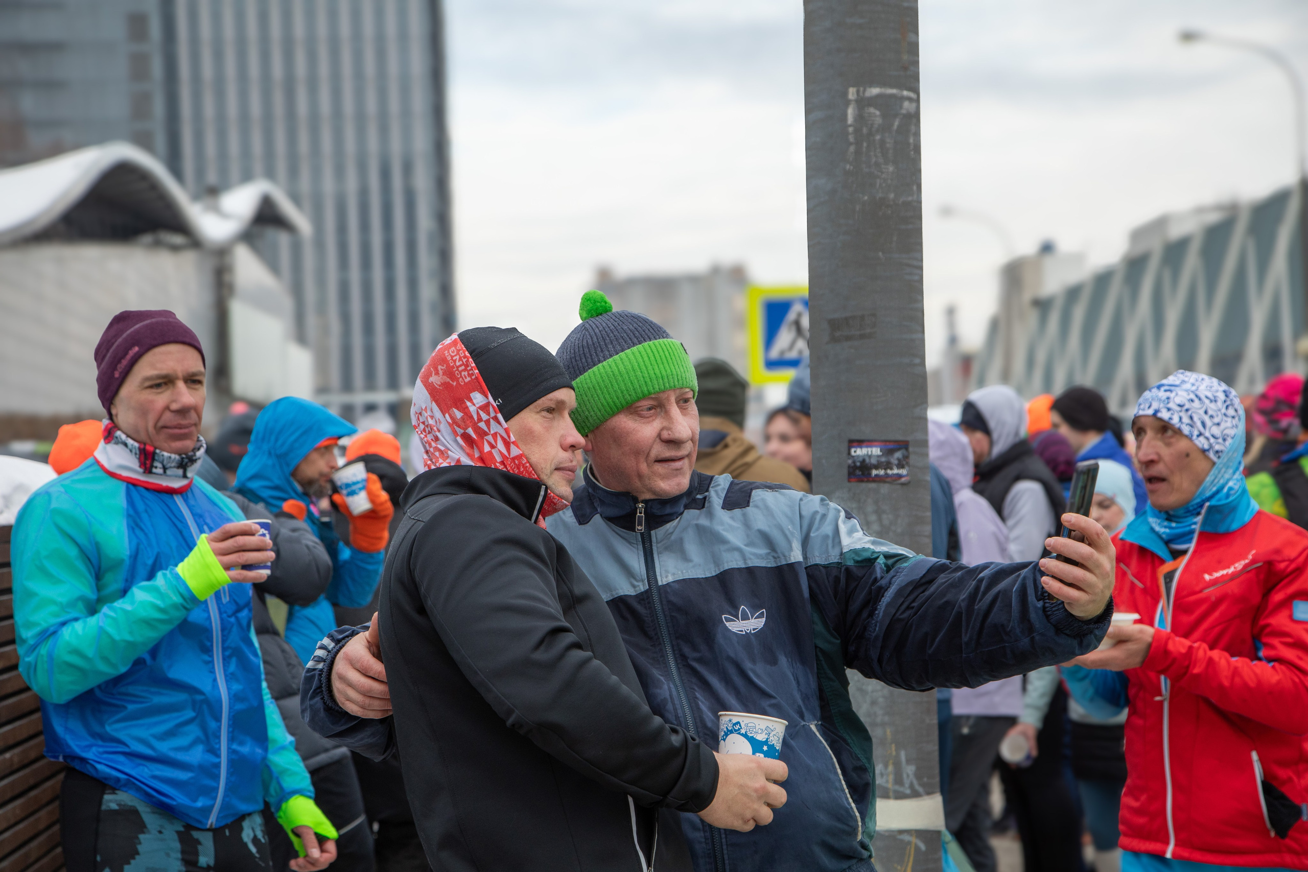 Марафон у дома, 10 этап, SEVERЯNE, 11 февраля 2024 г. Фотограф Сергей Ловкий