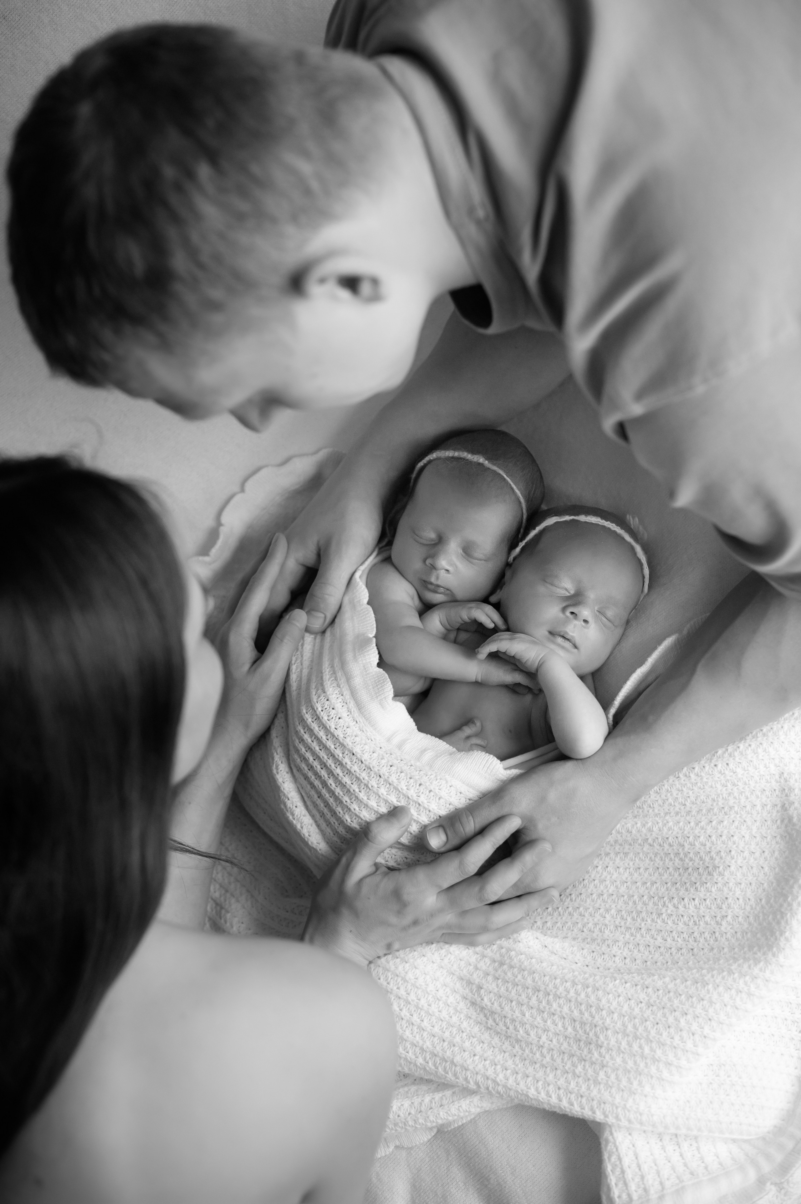 Вера и Диана 10 дней. Фотограф новорожденных Елена Панова