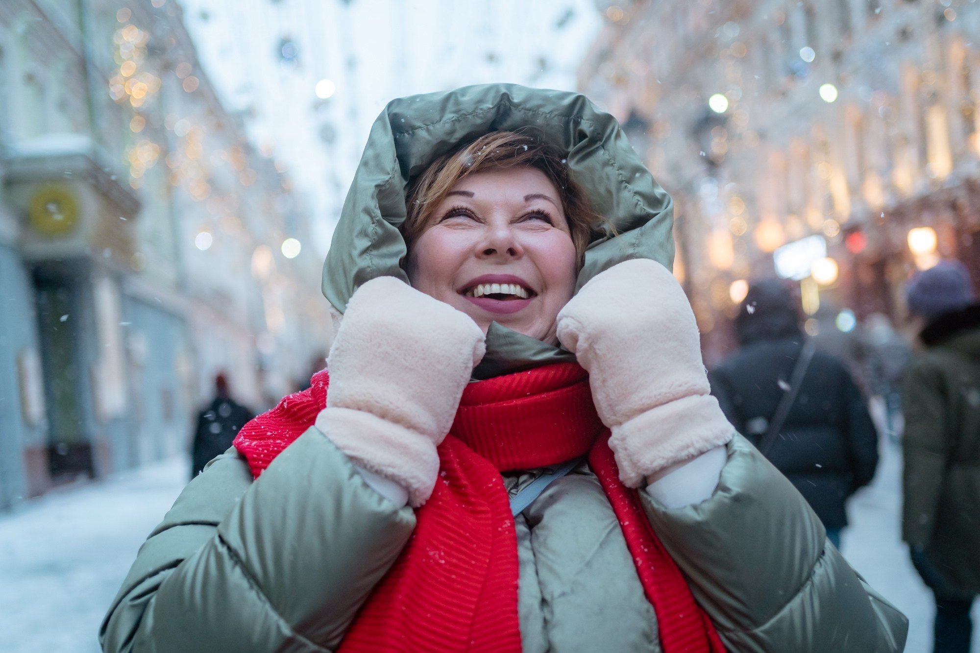 Юля с семьей в центре. Семейный фотограф Варвара Сорока в городе Москве