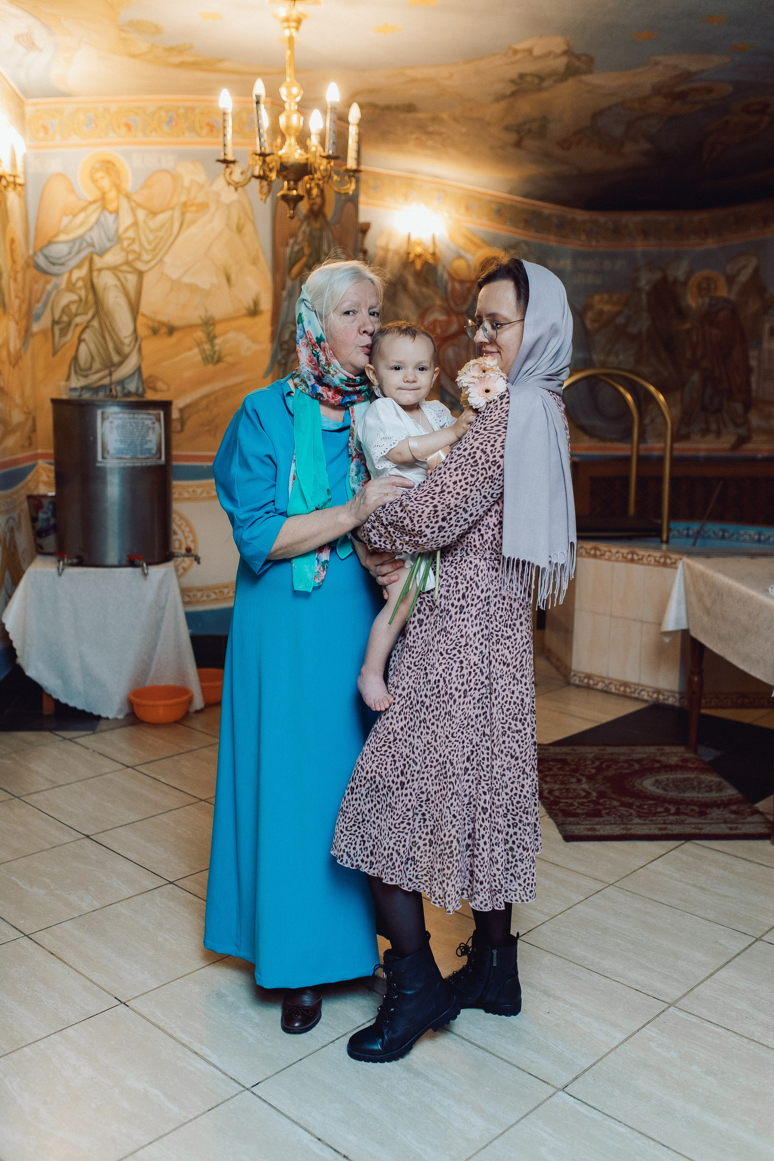 Крещение в Троицком соборе