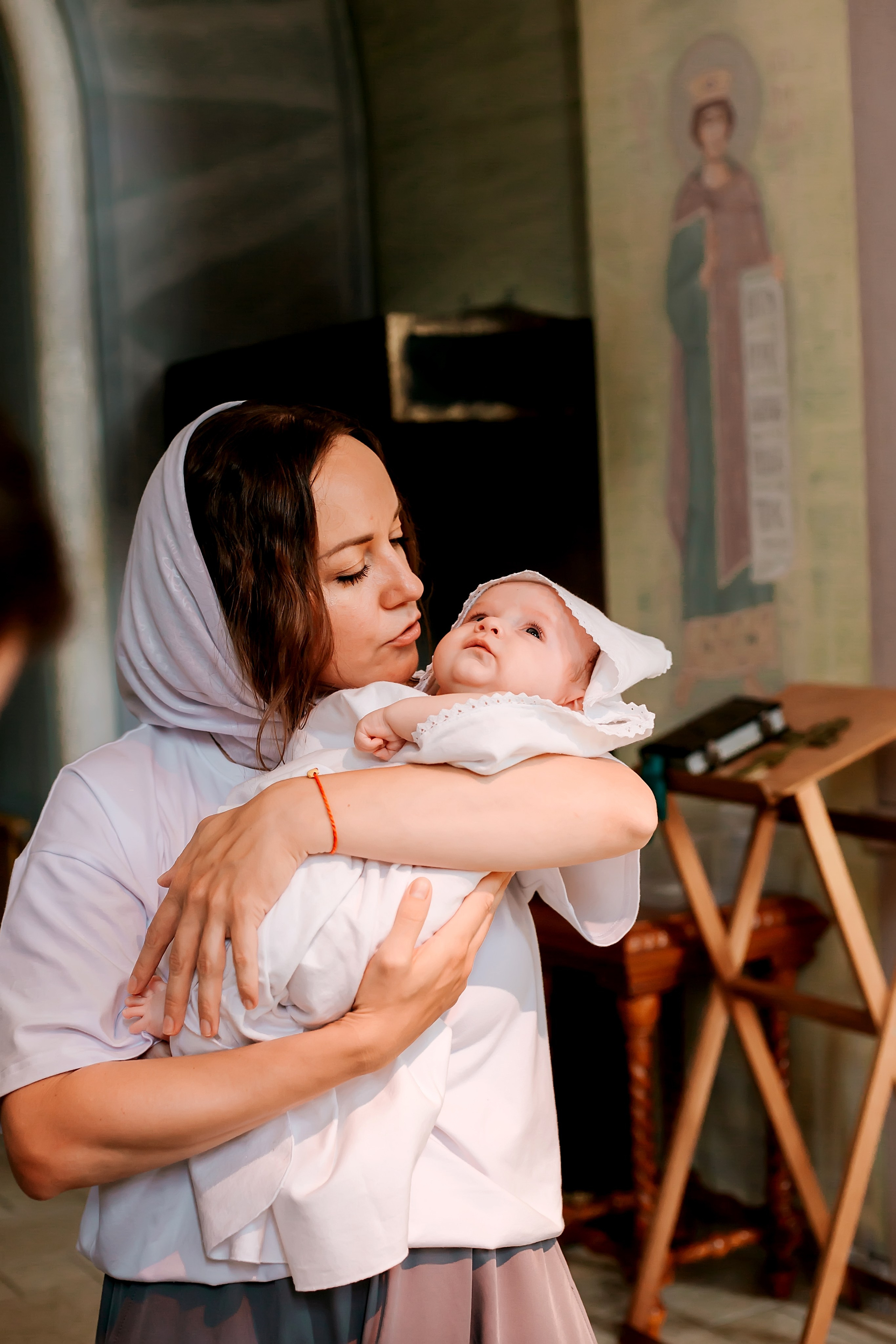 Крещение Валерии. Школьный и детский фотограф Старожилово