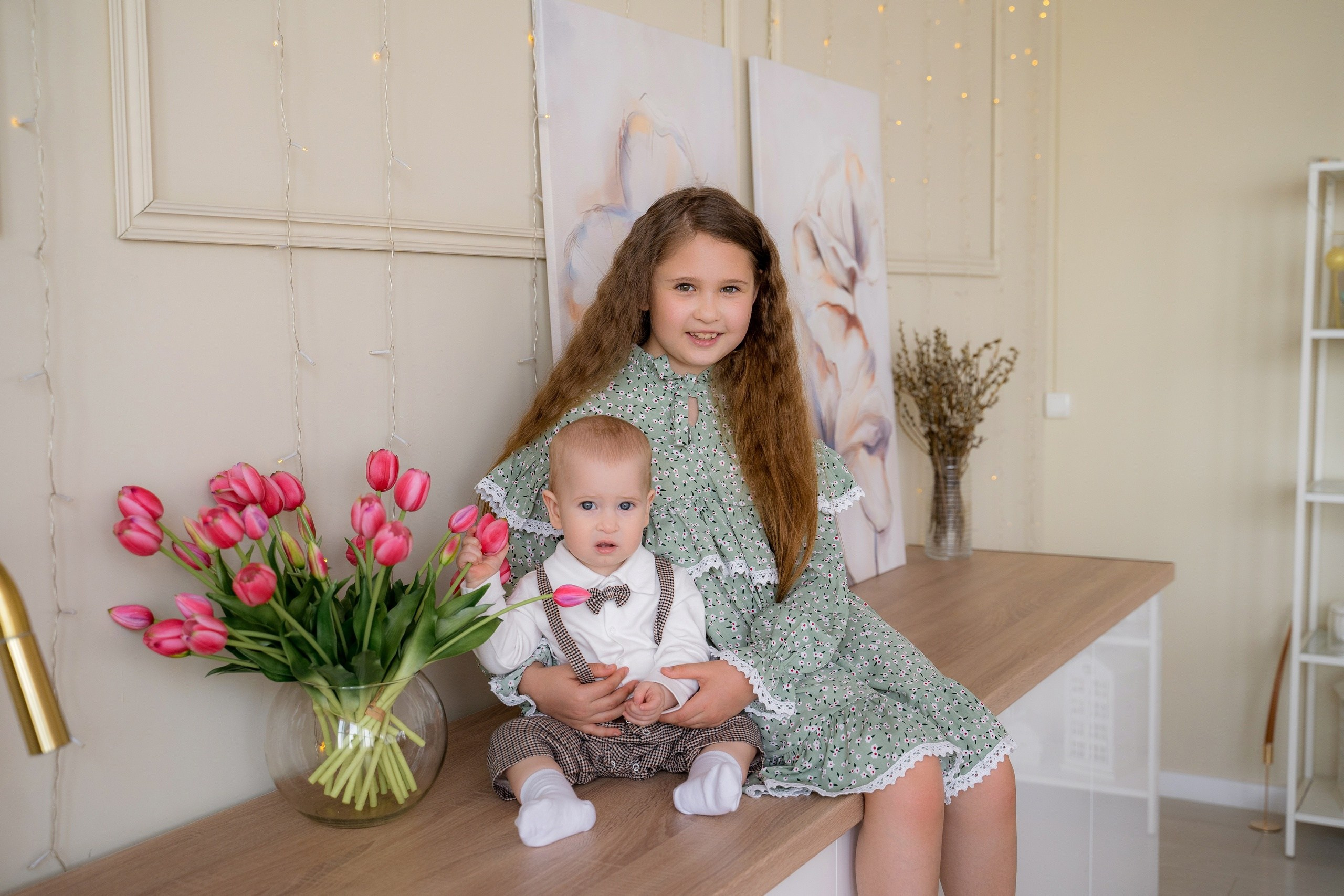 Фотосессия Cake Smash. Фотостудия Малина в городе Улан-Удэ. Фотограф Ирина Жарникова