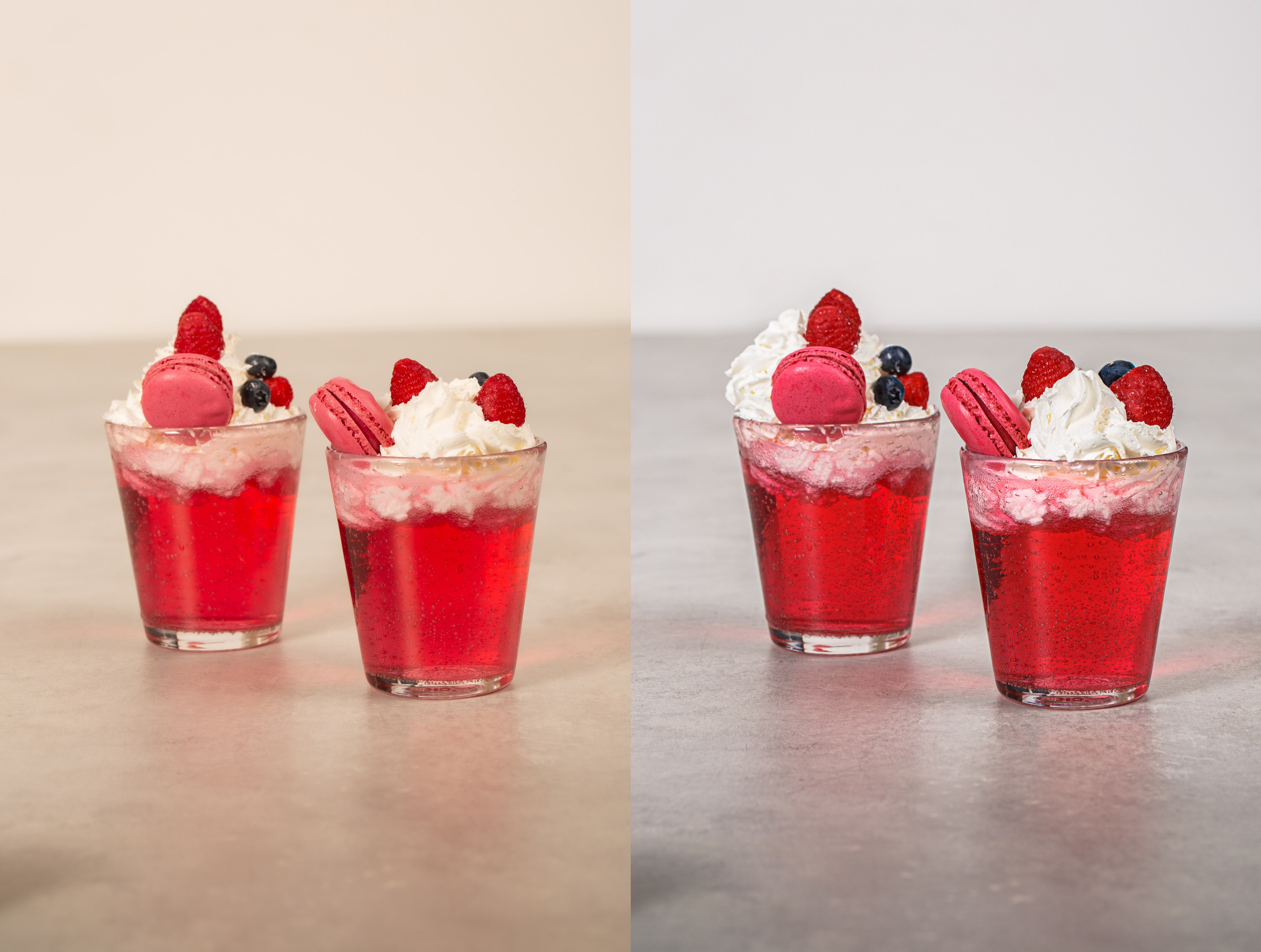 Обработка фотографий напитков | Студия SVITHART