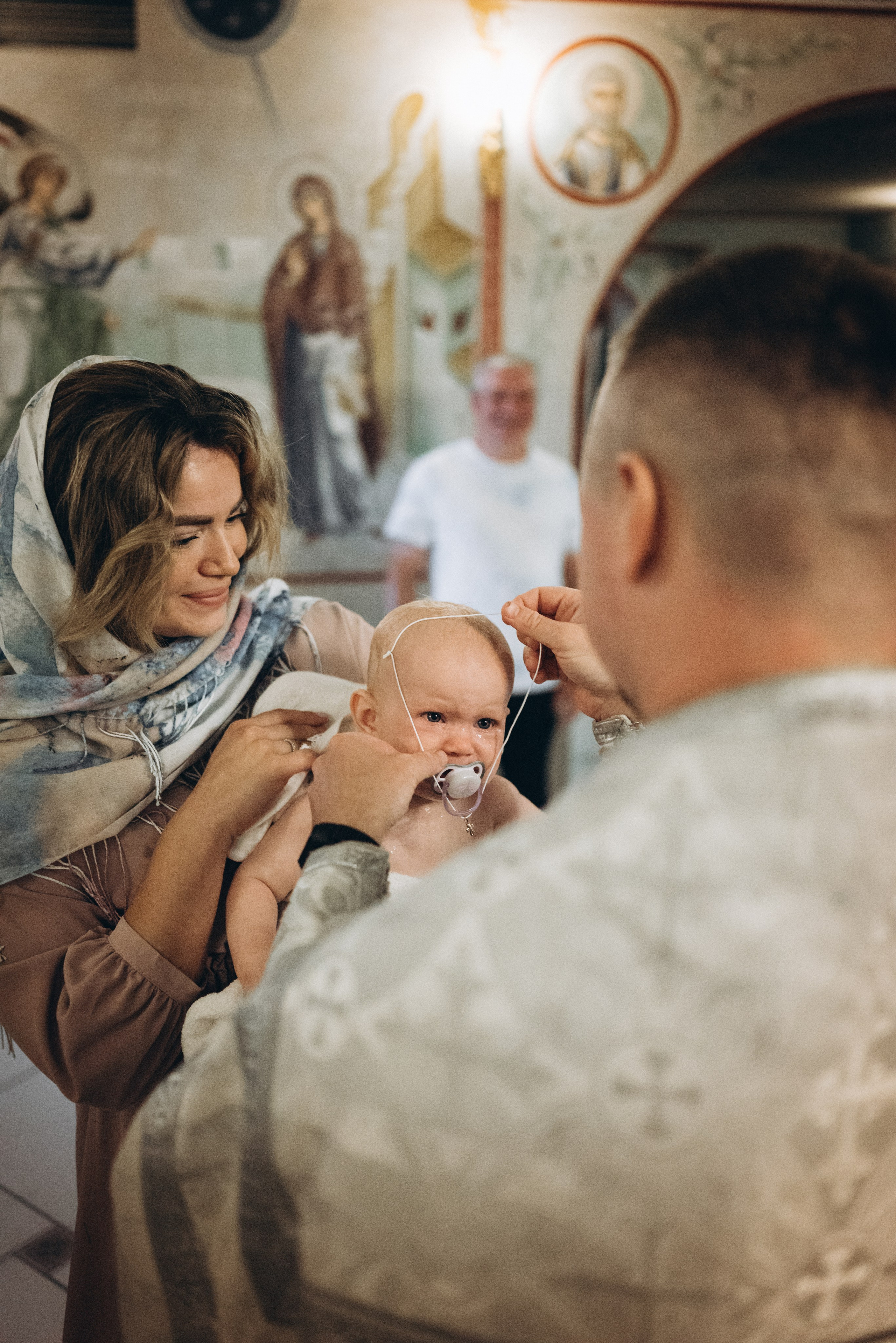 Крещение Василины (Храм Праведной Софии Слуцкой). Семейный фотограф в Минске Дарья Дреко