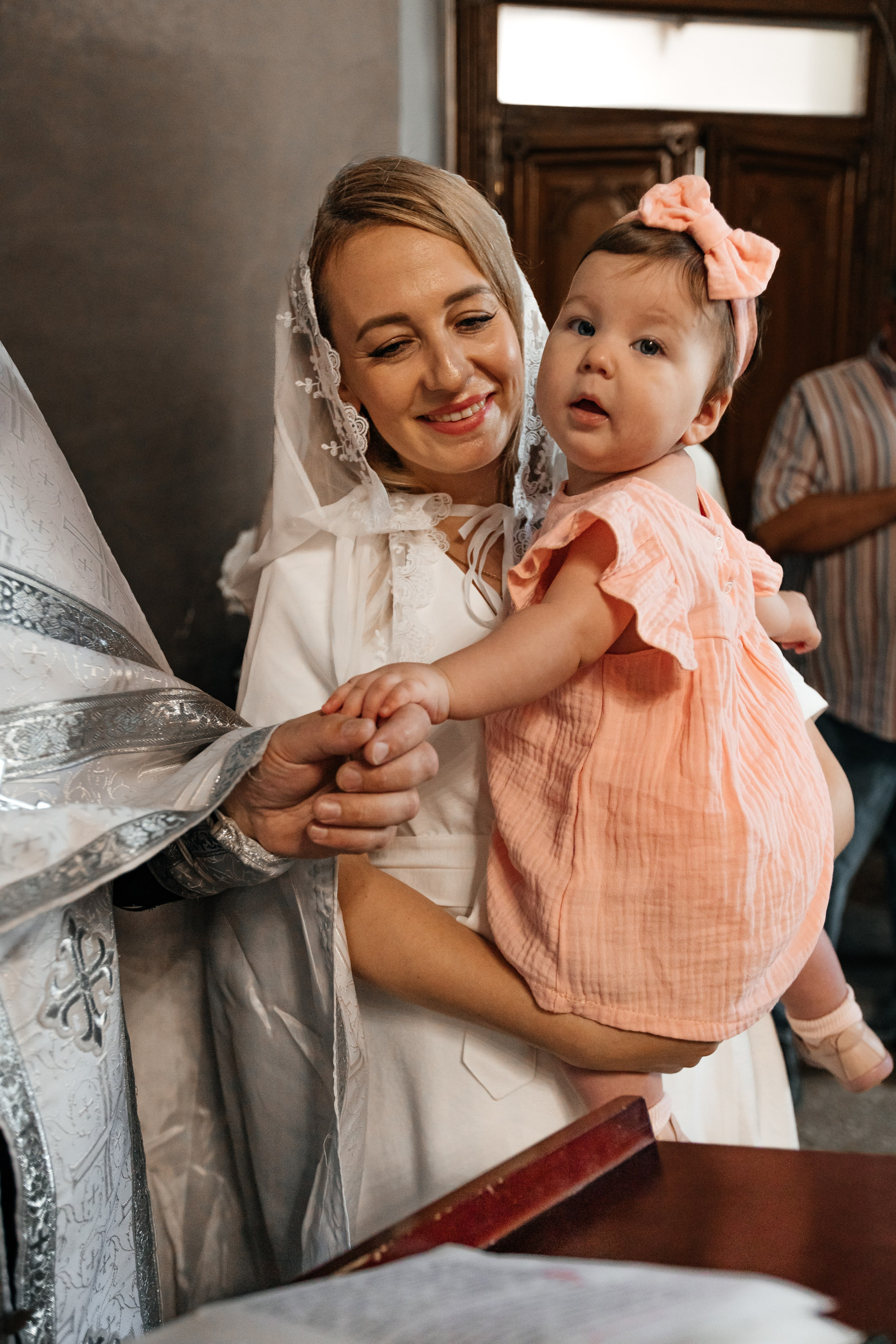 Крещение. Колесникова Татьяна. Фотограф новорожденных Щёлково, Москва, Королев