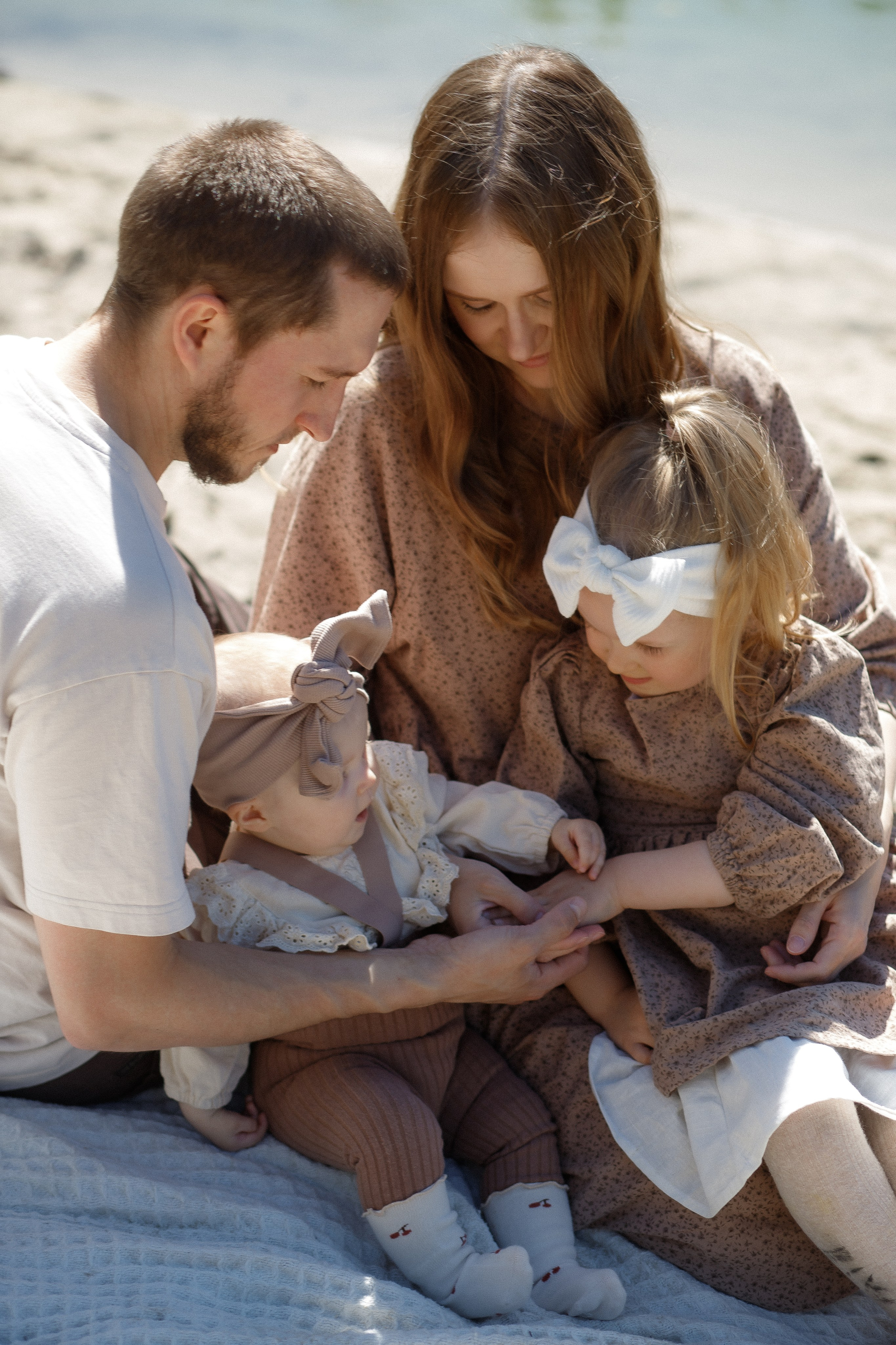 Семейная съемка на карьере. Фотограф Карпачан Анастасия