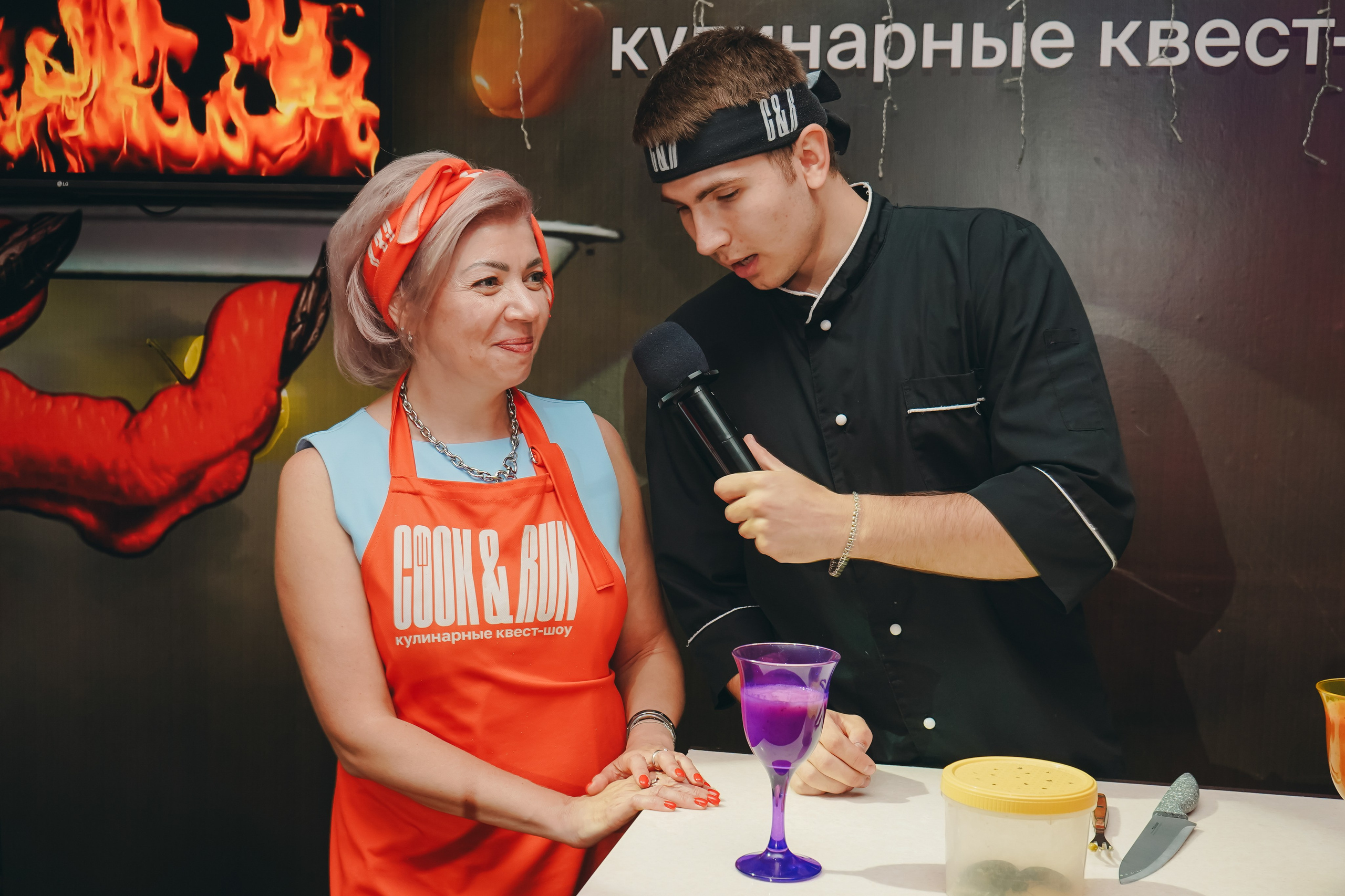 Репортаж'' шоу кухня ''. Главная