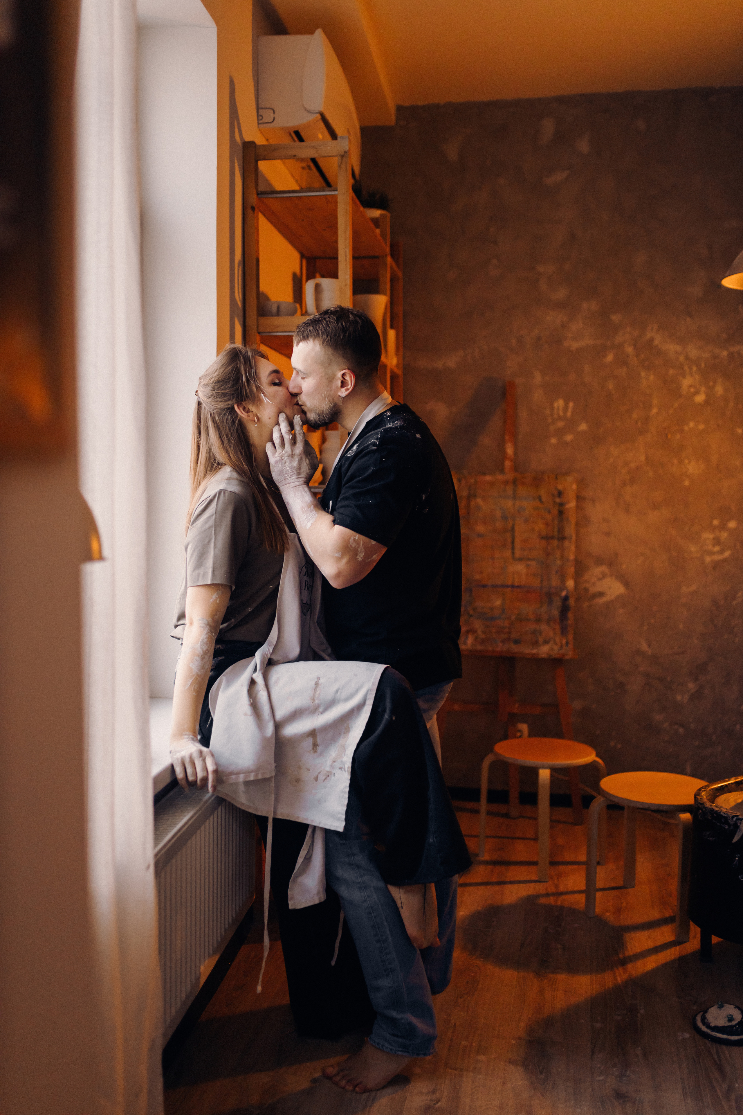 Максим и Оля. Профессиональная фотосессия в Москве и Московской области