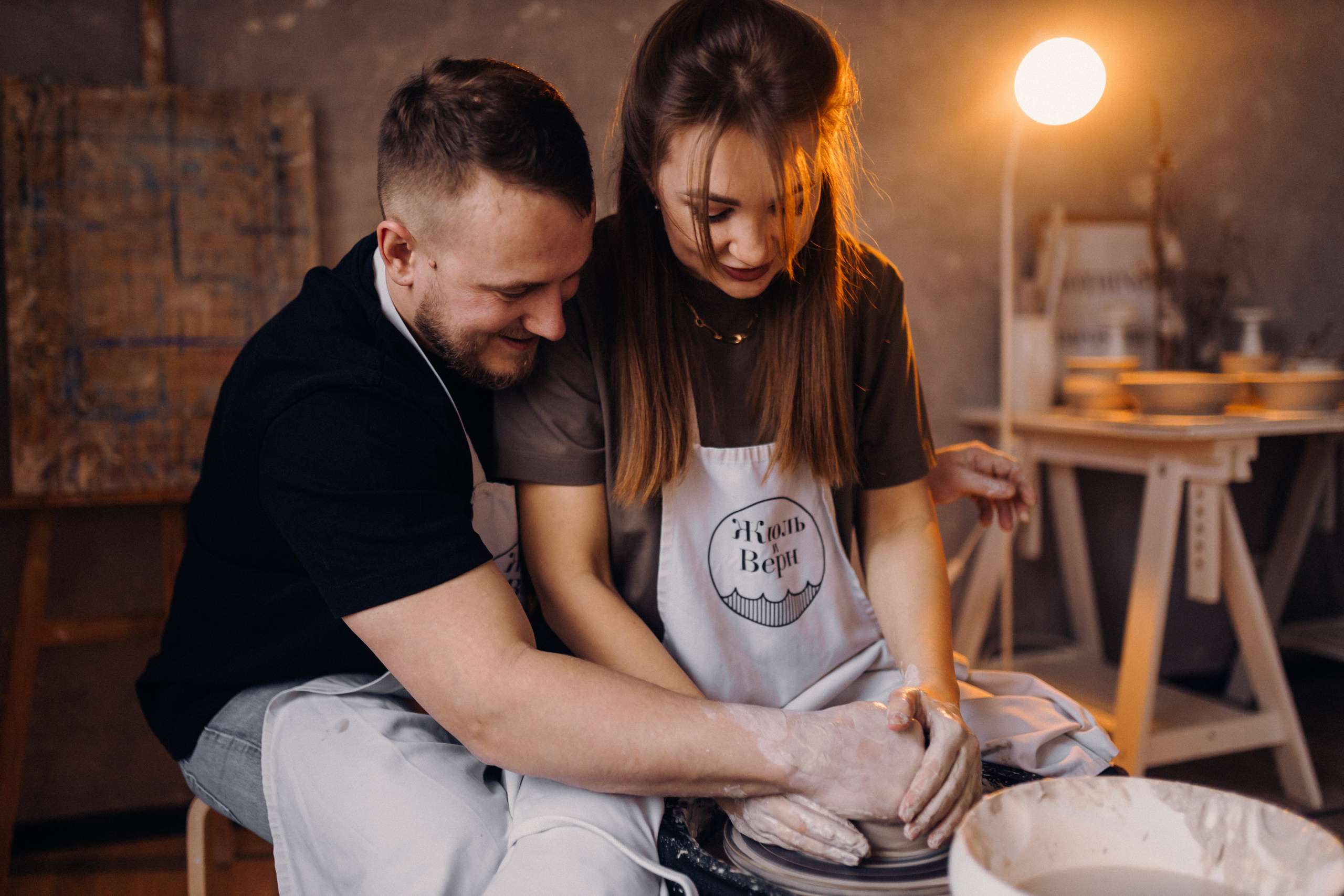 Максим и Оля. Профессиональная фотосессия в Москве и Московской области