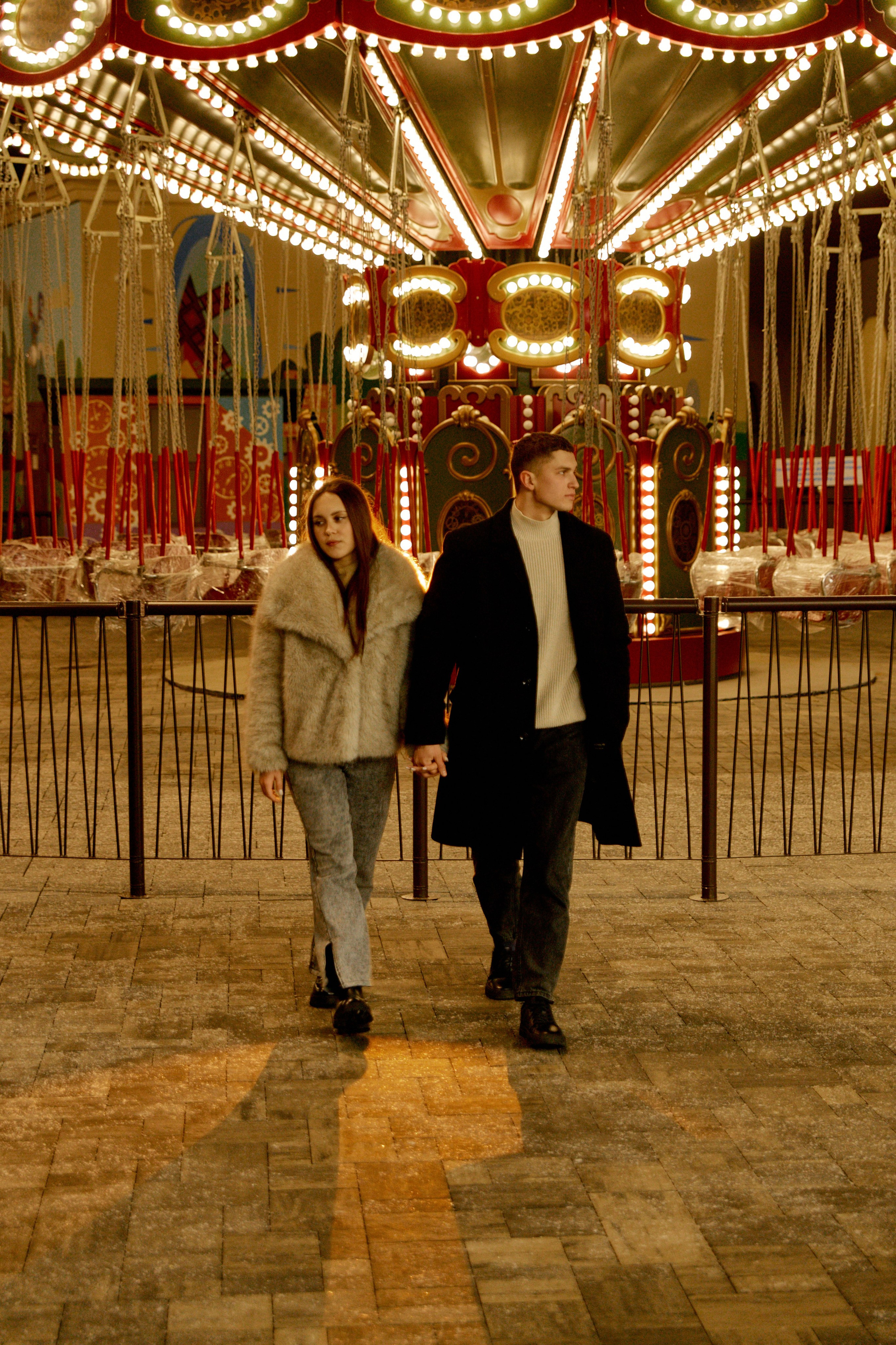 Зимняя фотосессия love story