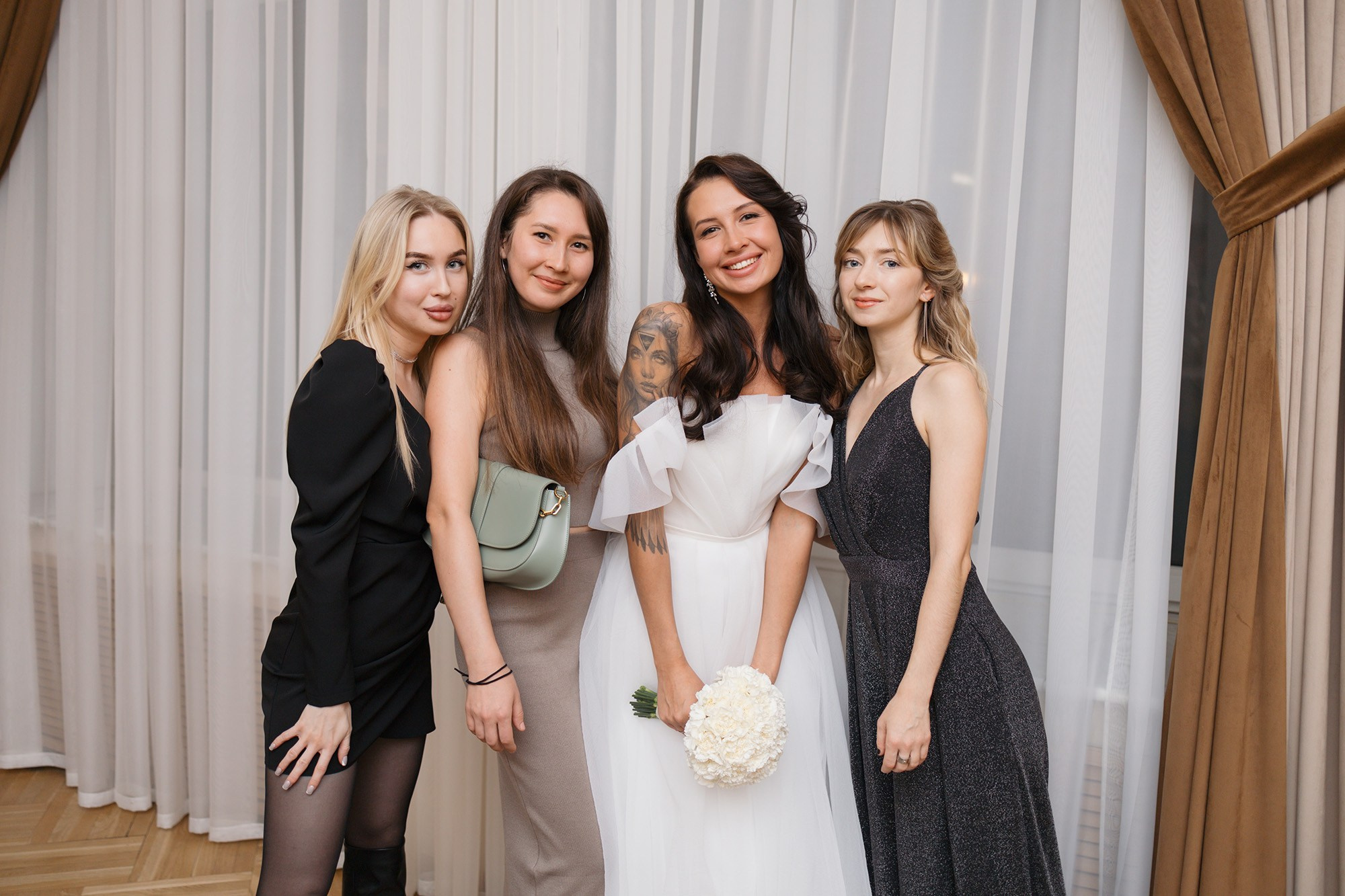 Осенняя свадьба. Свадебный фотограф в Москве Аля Загирова