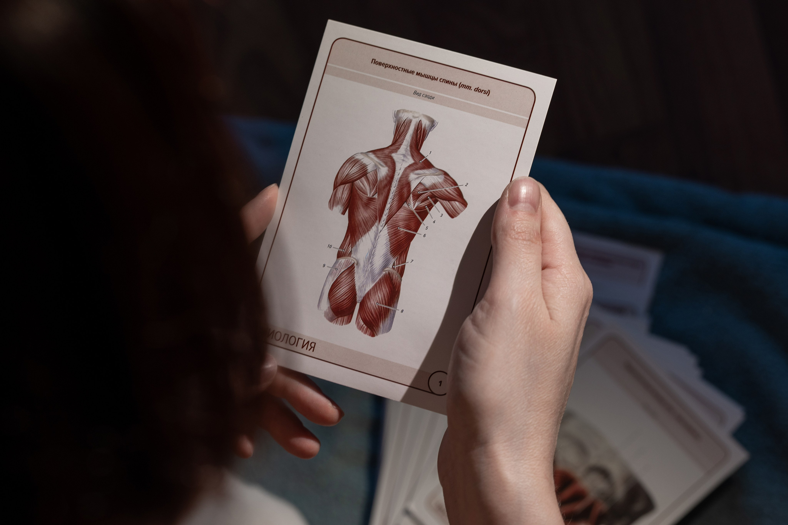 Фотосессия для оформления группы ВК мастера глубокотканного массажа. Фотограф в Санкт-Петербурге Елена Сафонова