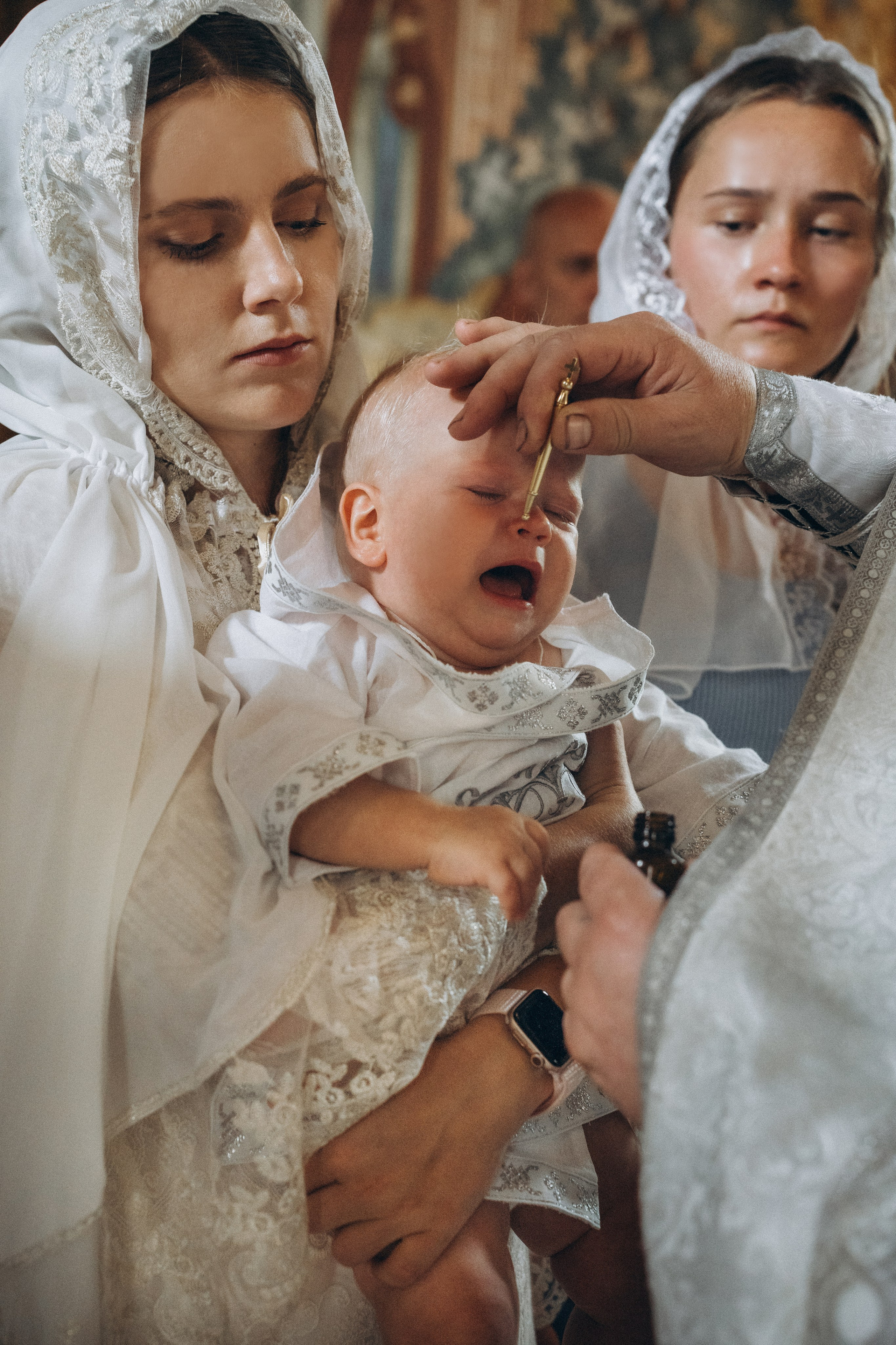 Крещение Александра. Фотограф Ольга Рубцова в Москве и Московской области