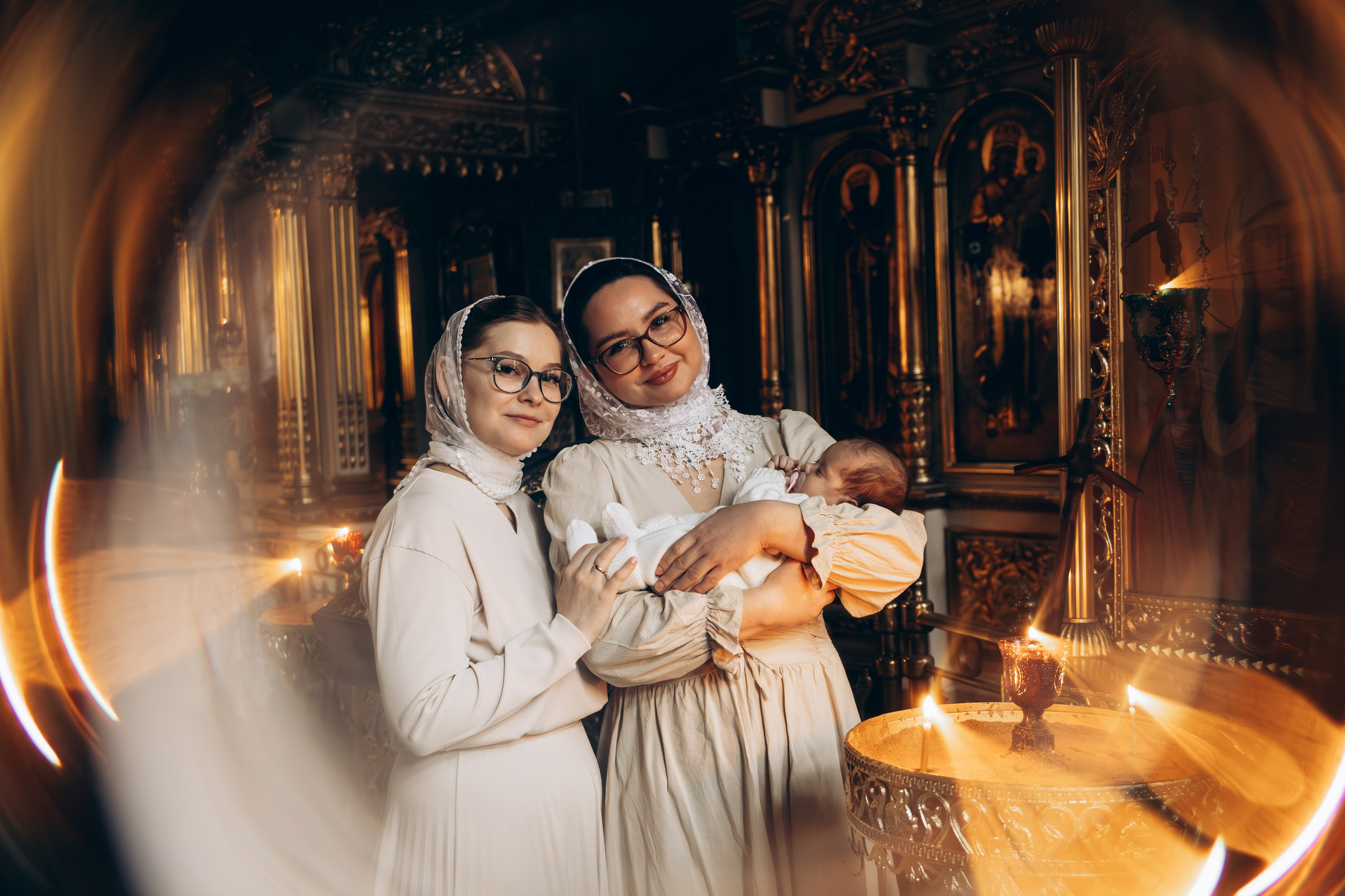 Крещение в Храме Воскресения Словущего в Даниловской Слободе. Главная