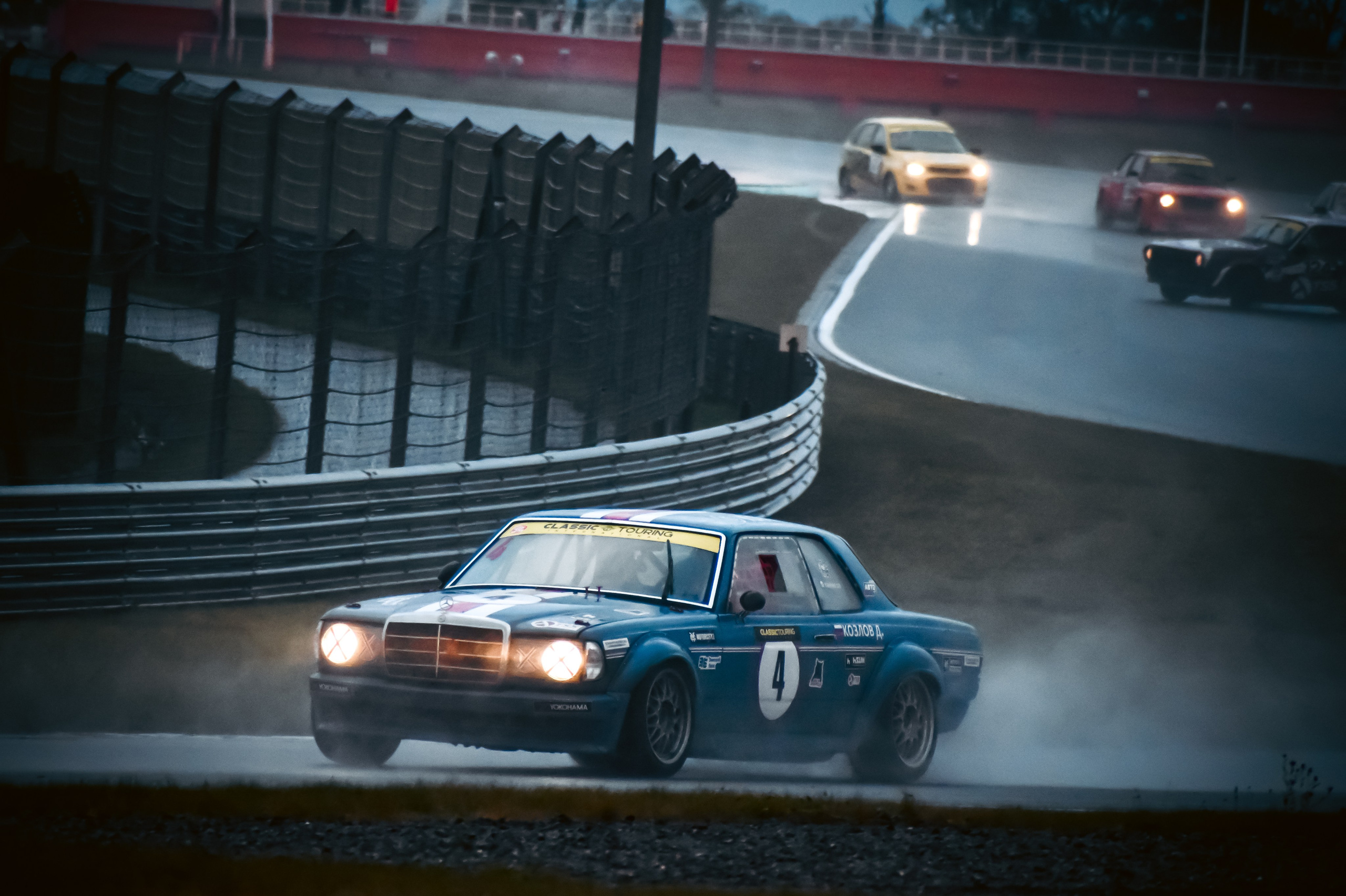Classic Touring 6 этап 2024 Moscow Raceway. Голосов Дмитрий — автоспортивный фотограф