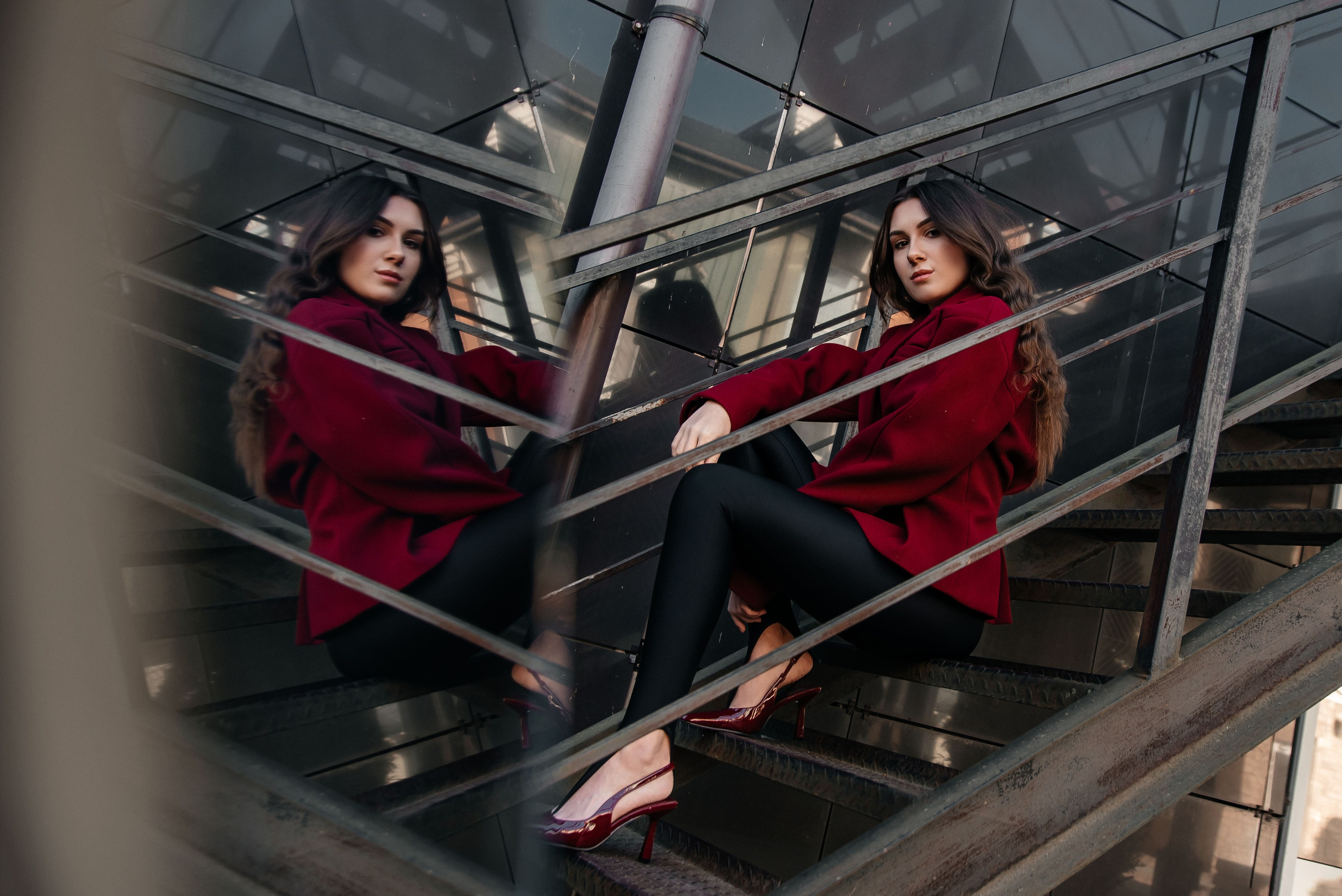 Красный на черном. Свадебный и портретный фотограф lifestyle