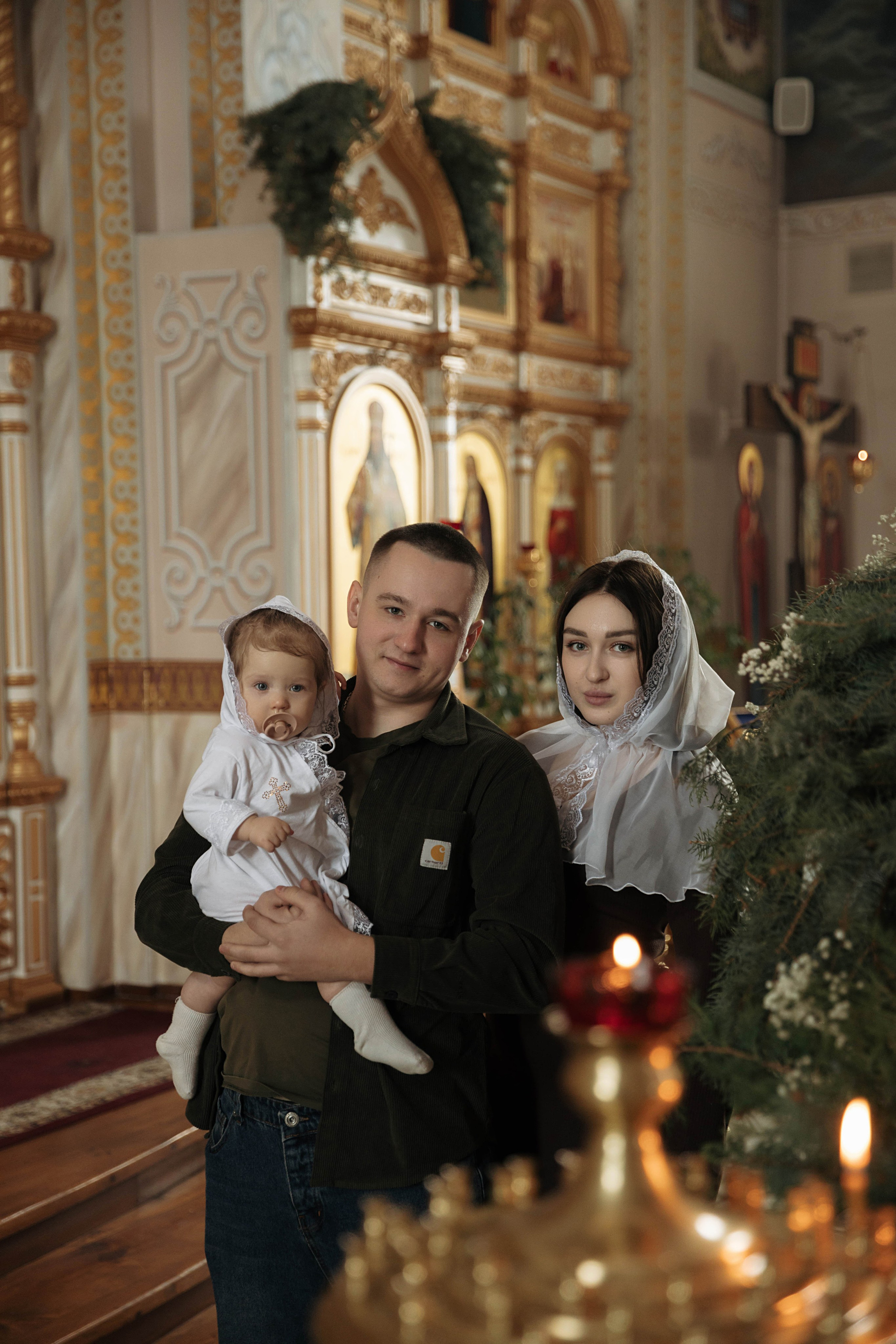 Таинство Крещения Владиславы. Фотограф Сальск Катерина