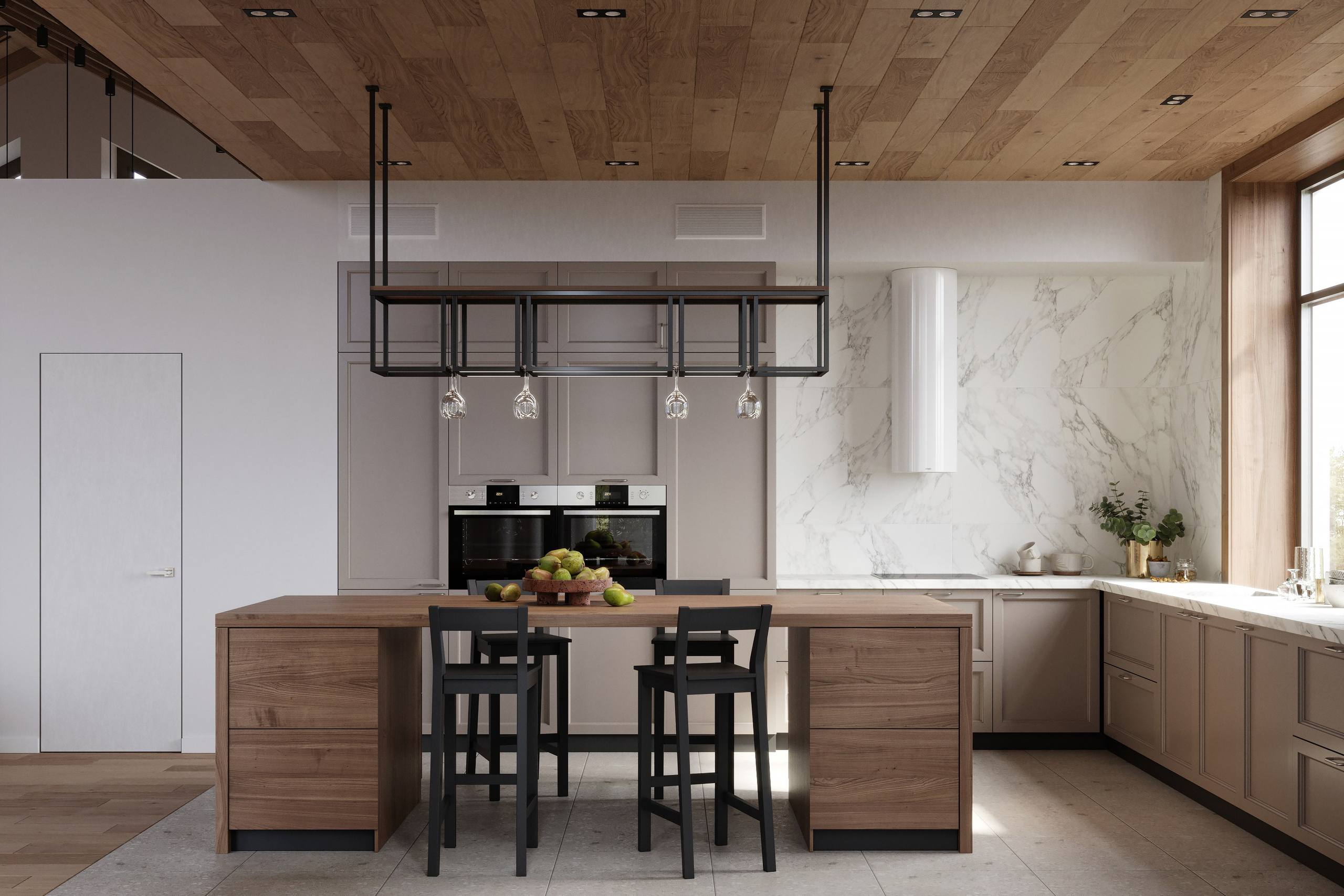 Визуализация дома 100 m². Заказать 3d визуализацию интерьеров — Дарья Веденёва