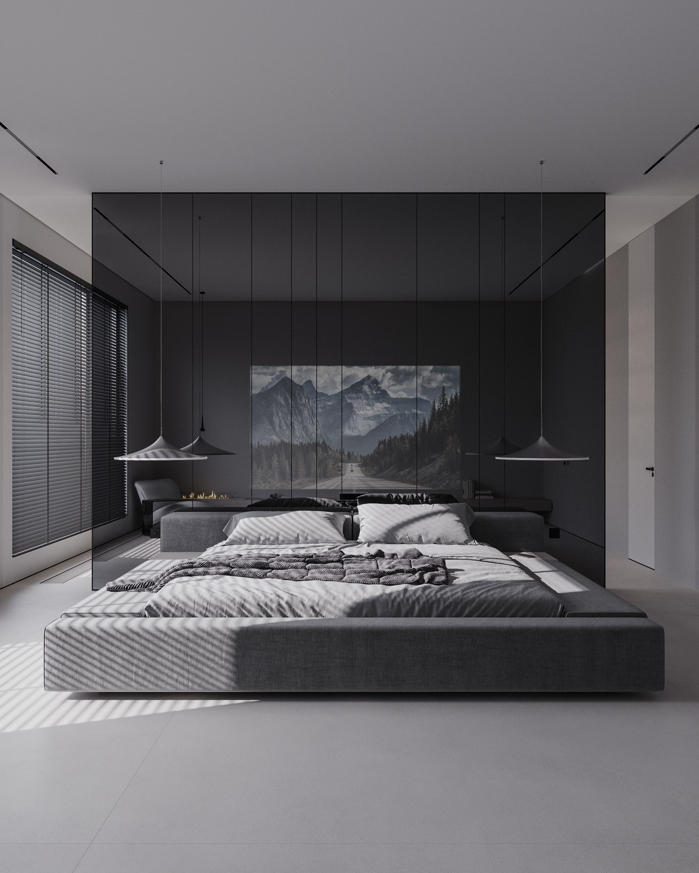 Country house | Bedroom. 3D визуализация интерьеров — Ирина