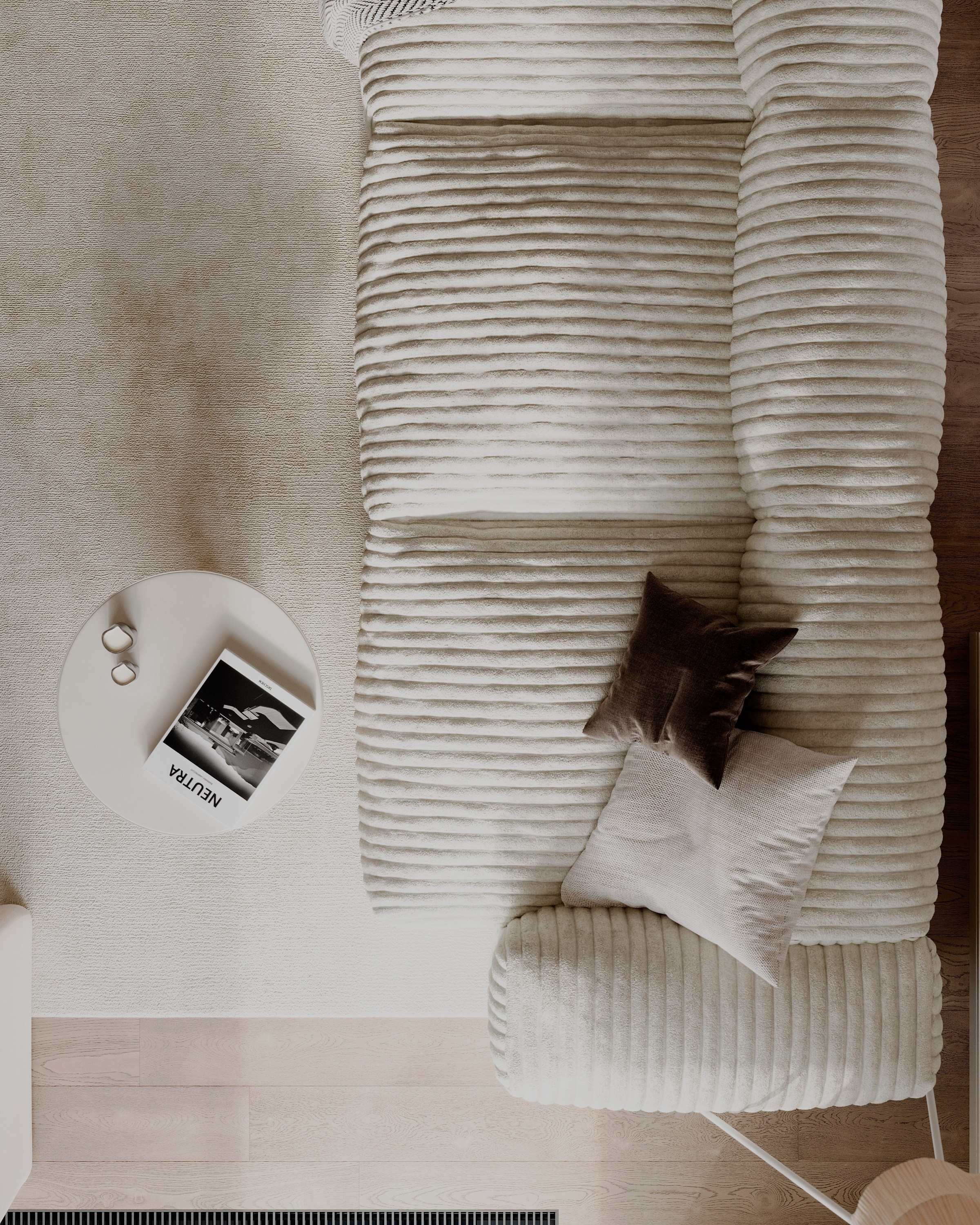 Living room. 3D визуализация интерьеров — Ирина