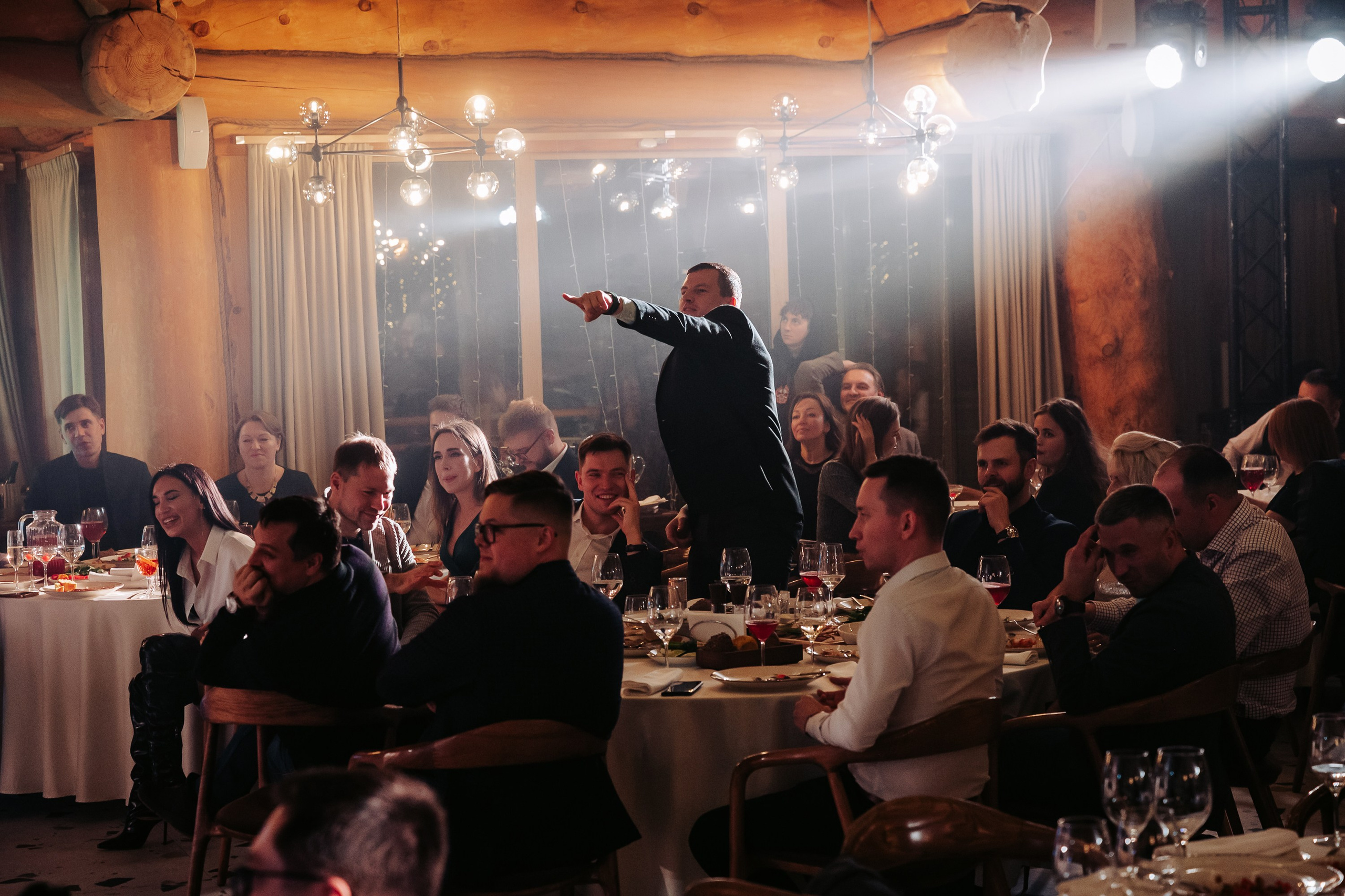 Новогодний корпоратив. Фотограф Дмитрий Сермяжко