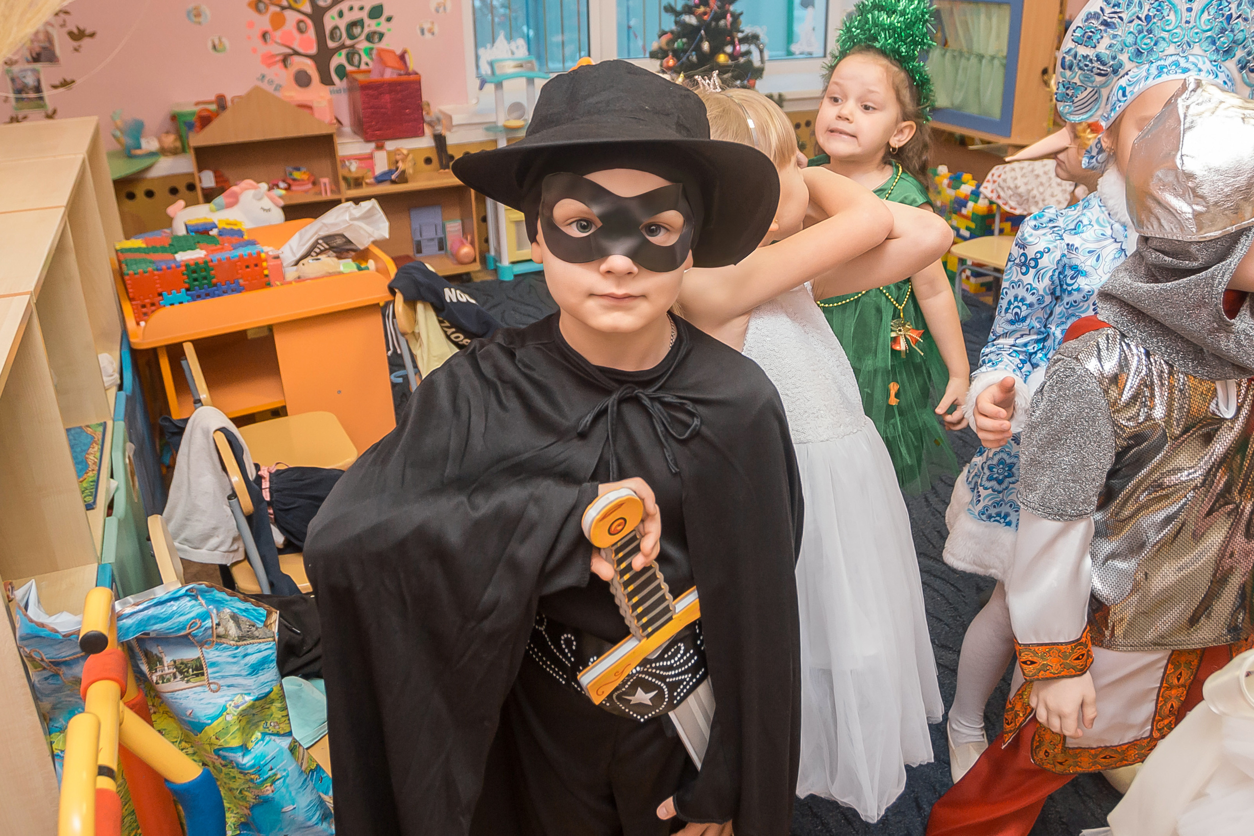 Новогодний утренник в детском саду. Фотографиня Мария Дикова