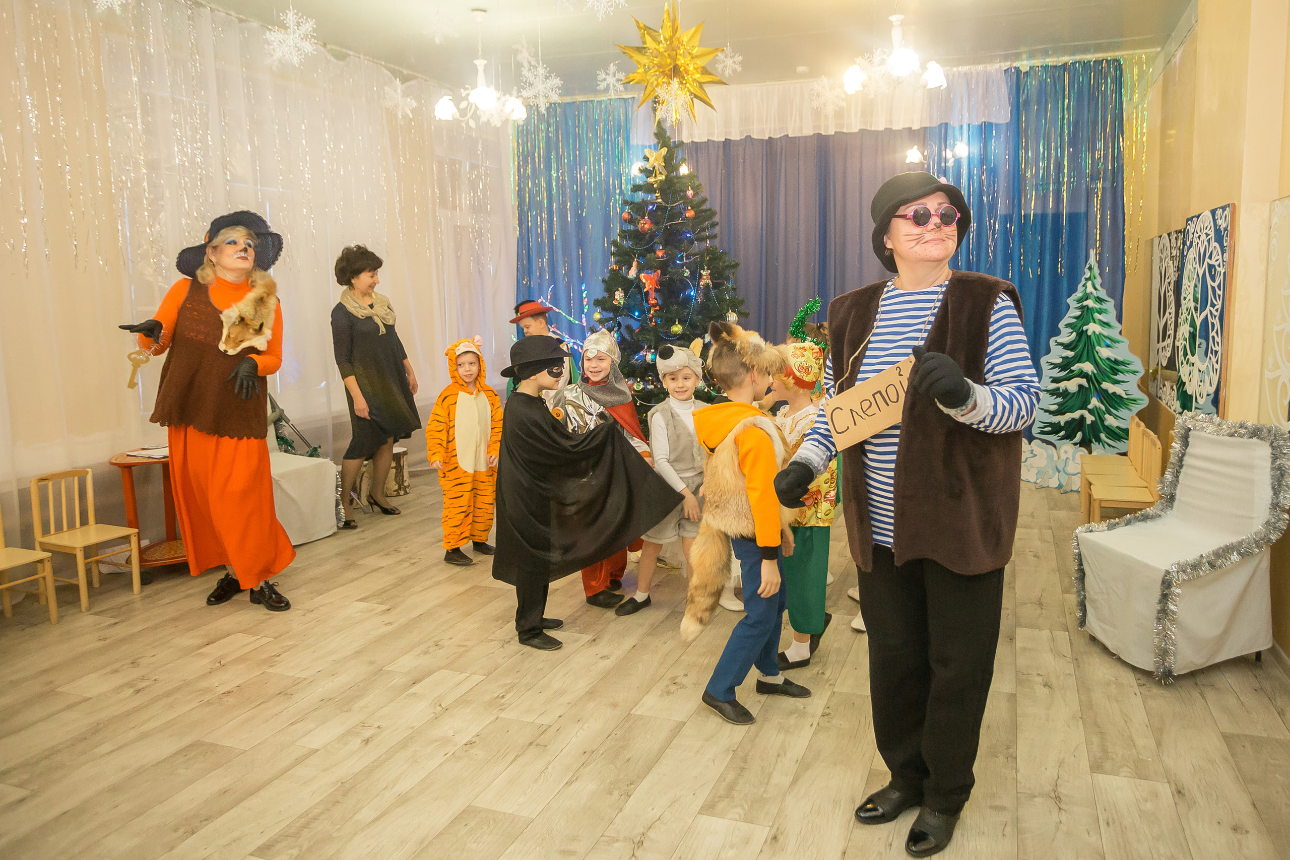 Новогодний утренник в детском саду. Фотографиня Мария Дикова