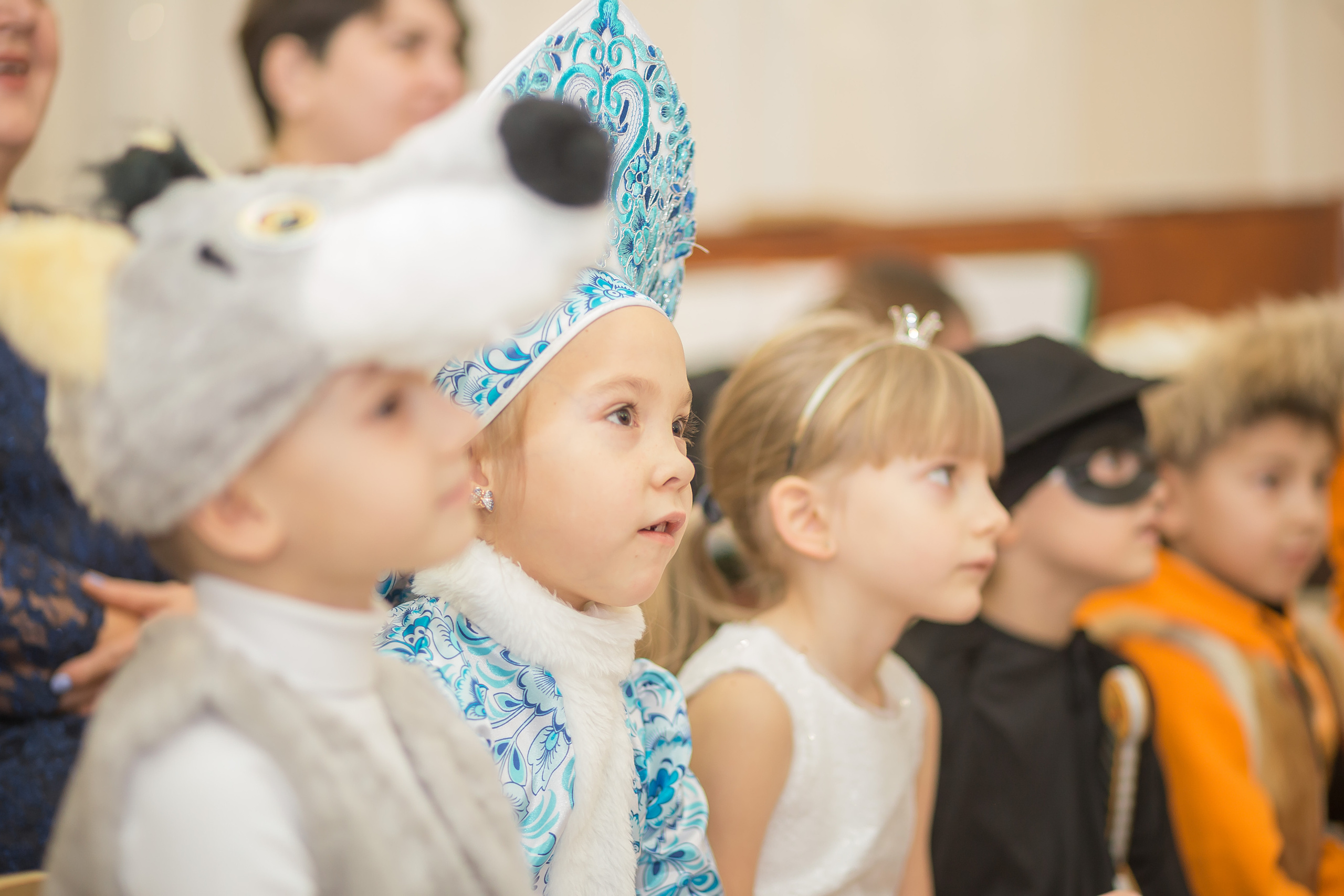 Новогодний утренник в детском саду. Фотографиня Мария Дикова