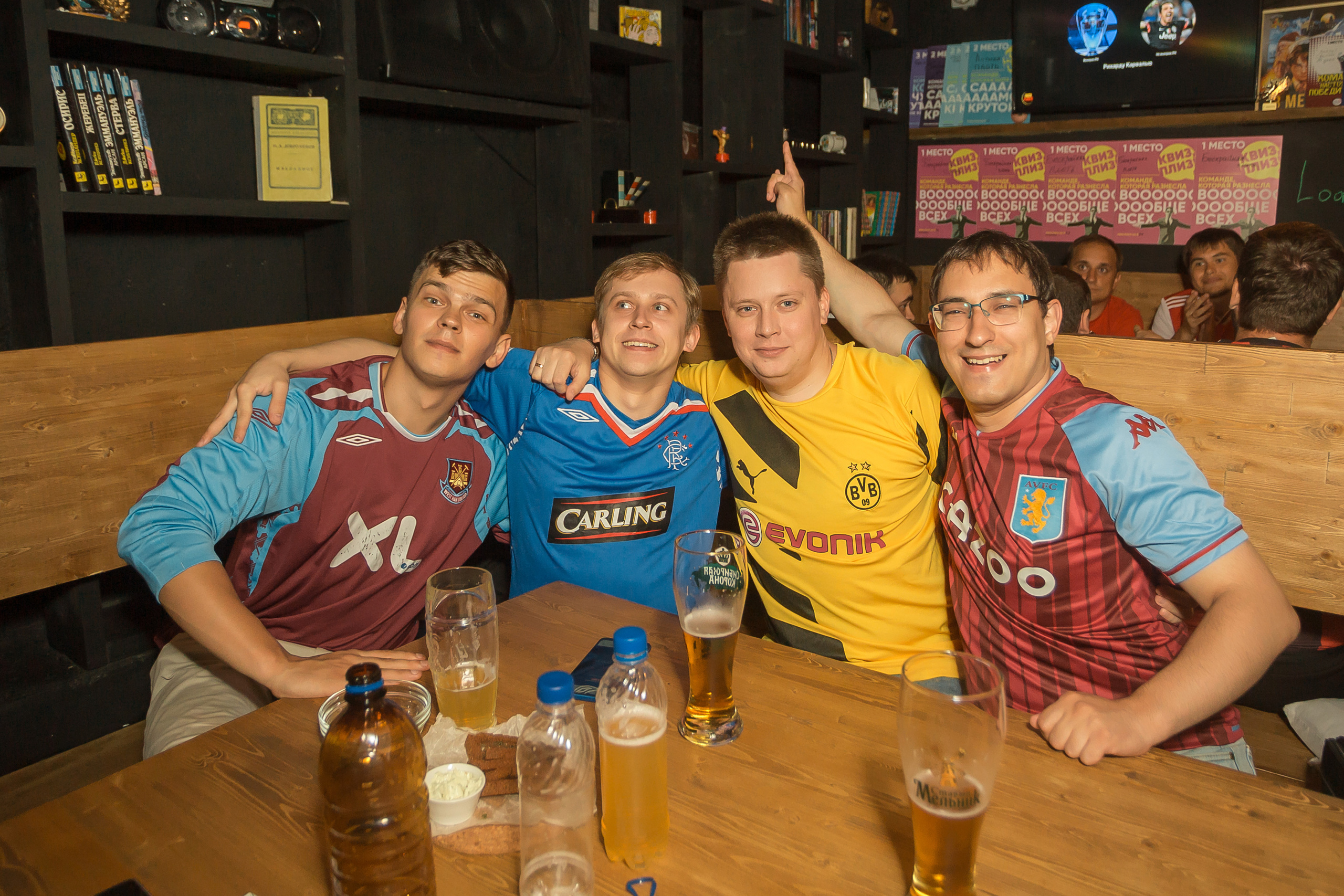 Футбольный квиз «Удар головой». Фотографиня Мария Дикова