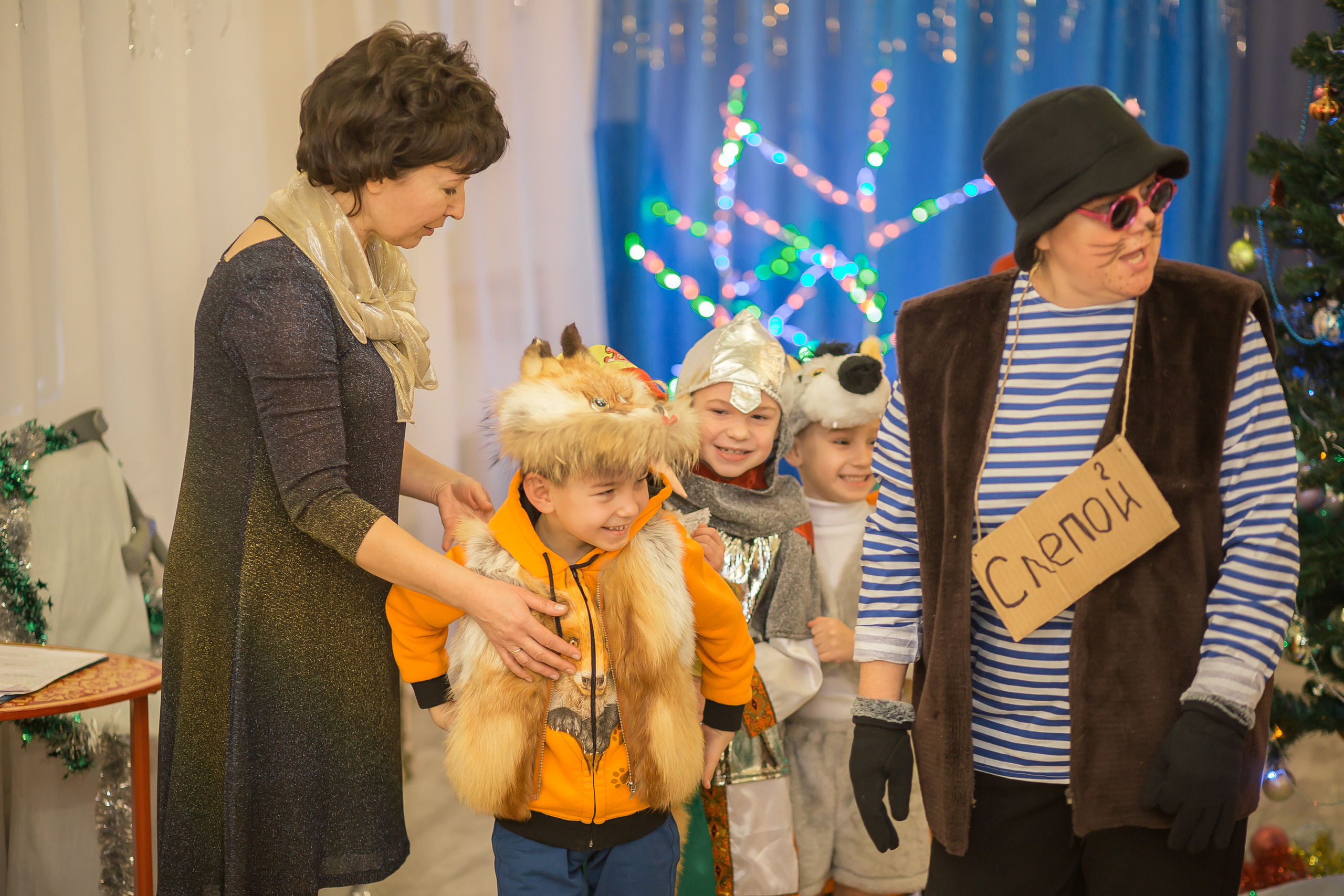 Новогодний утренник в детском саду. Фотографиня Мария Дикова