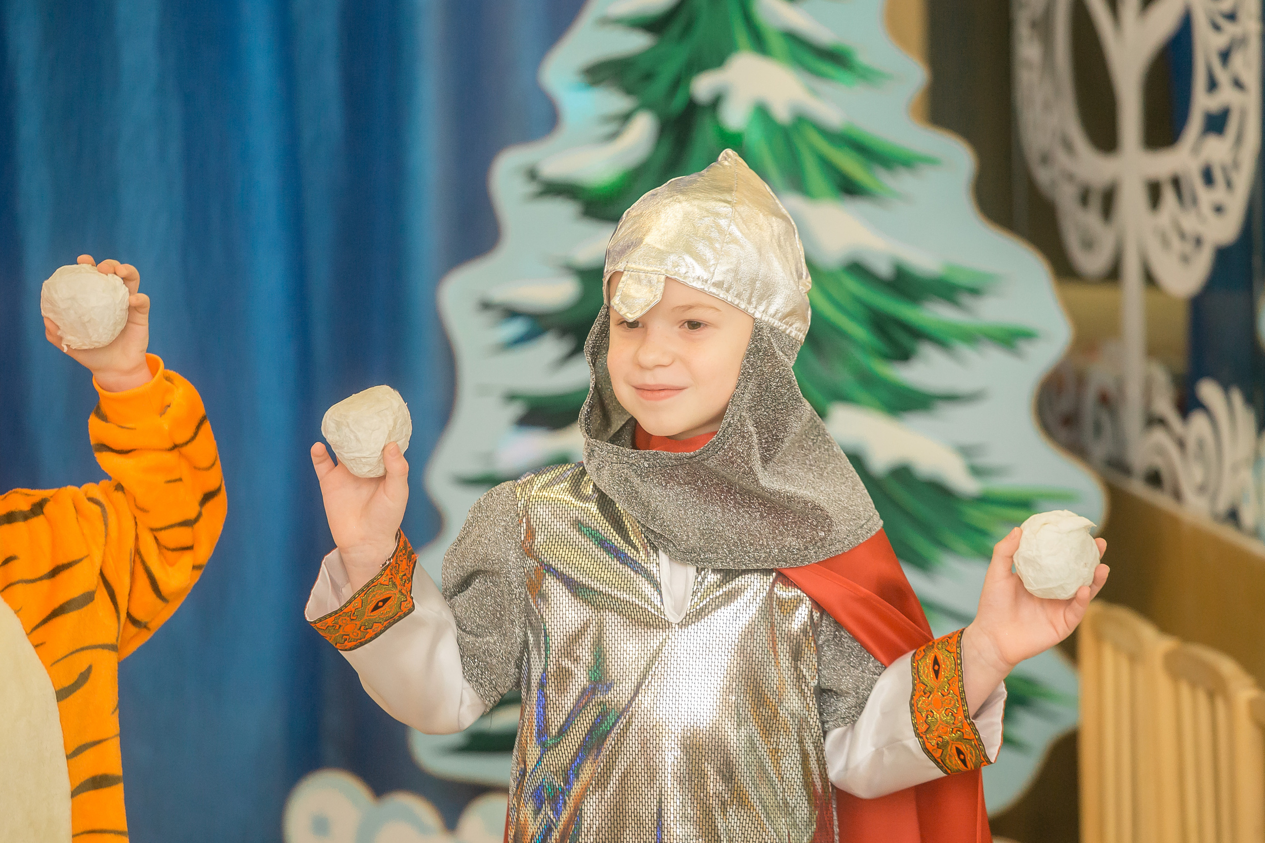 Новогодний утренник в детском саду. Фотографиня Мария Дикова