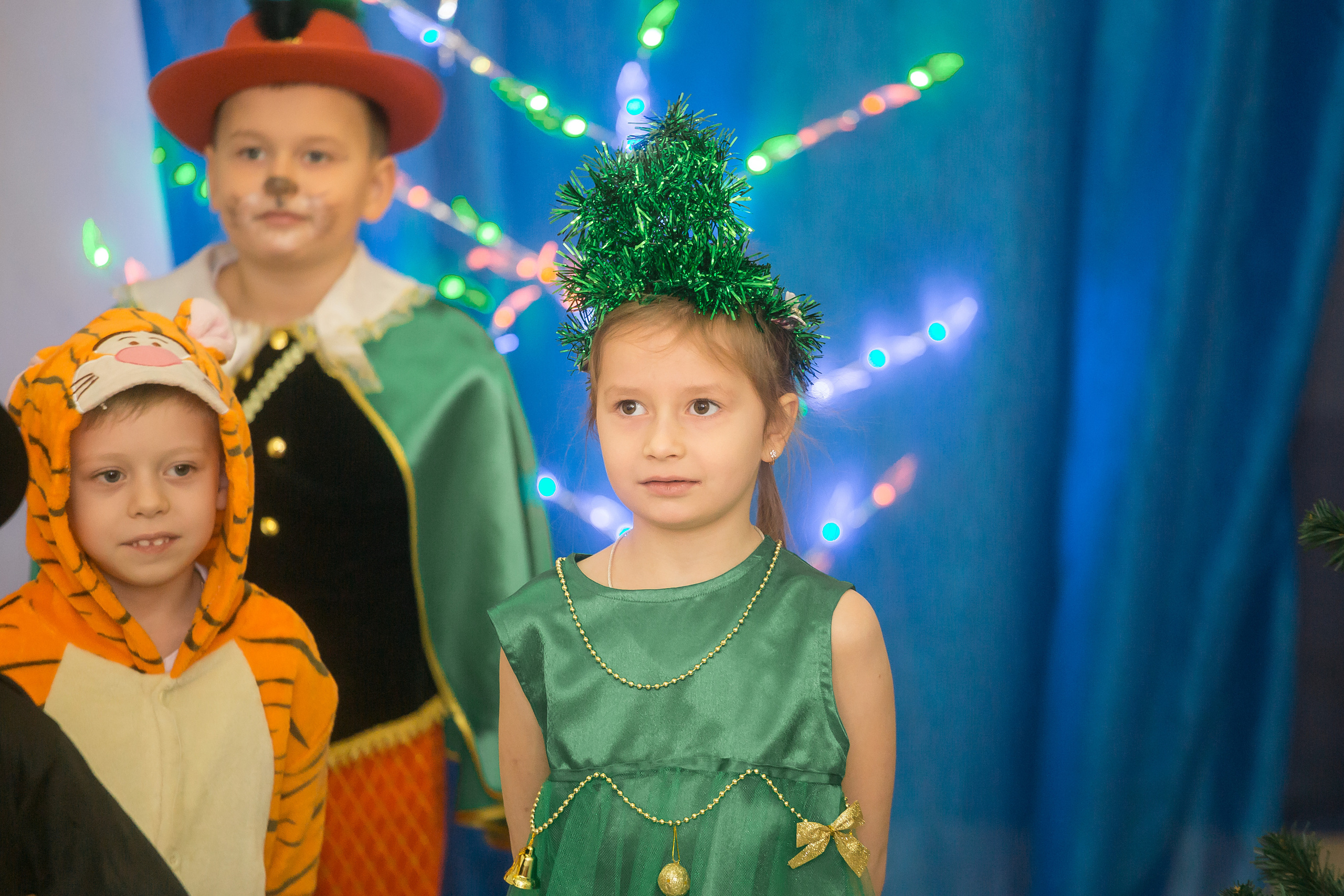 Новогодний утренник в детском саду. Фотографиня Мария Дикова