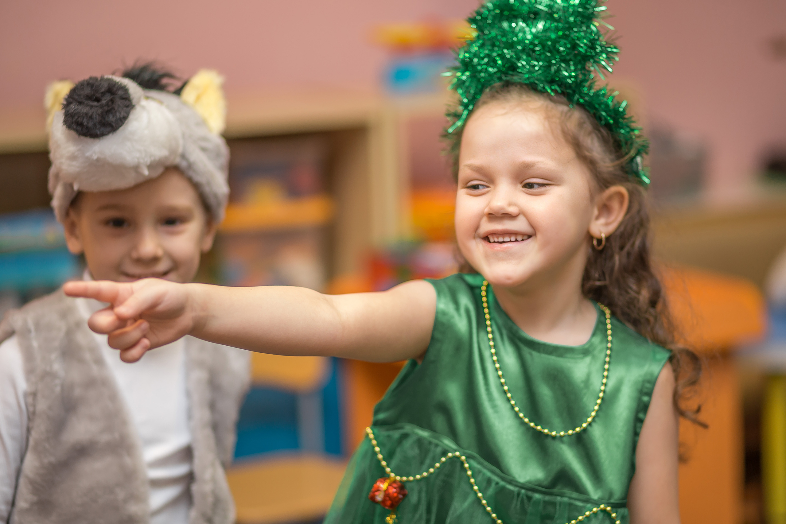 Новогодний утренник в детском саду. Фотографиня Мария Дикова