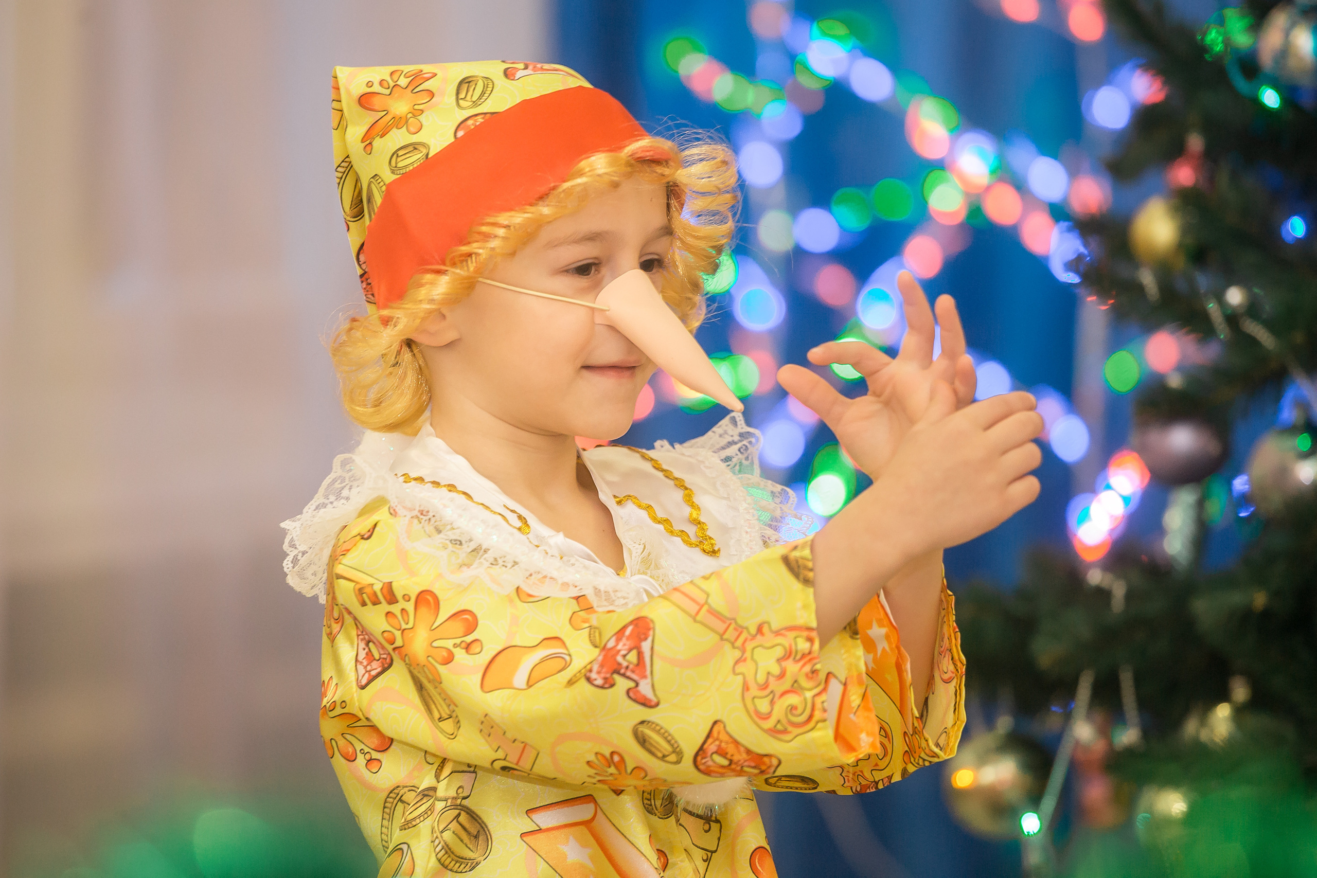 Новогодний утренник в детском саду. Фотографиня Мария Дикова