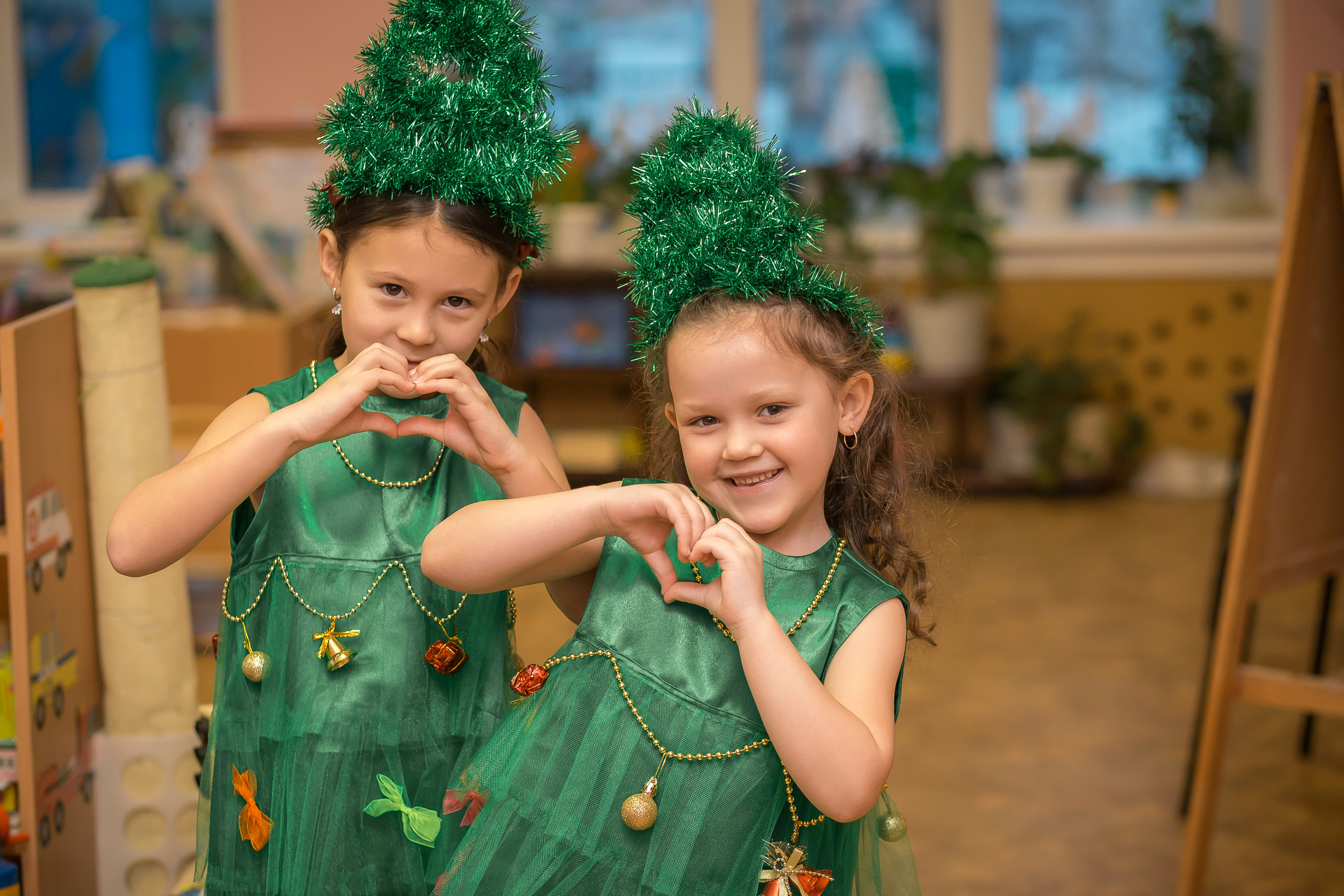 Новогодний утренник в детском саду. Фотографиня Мария Дикова