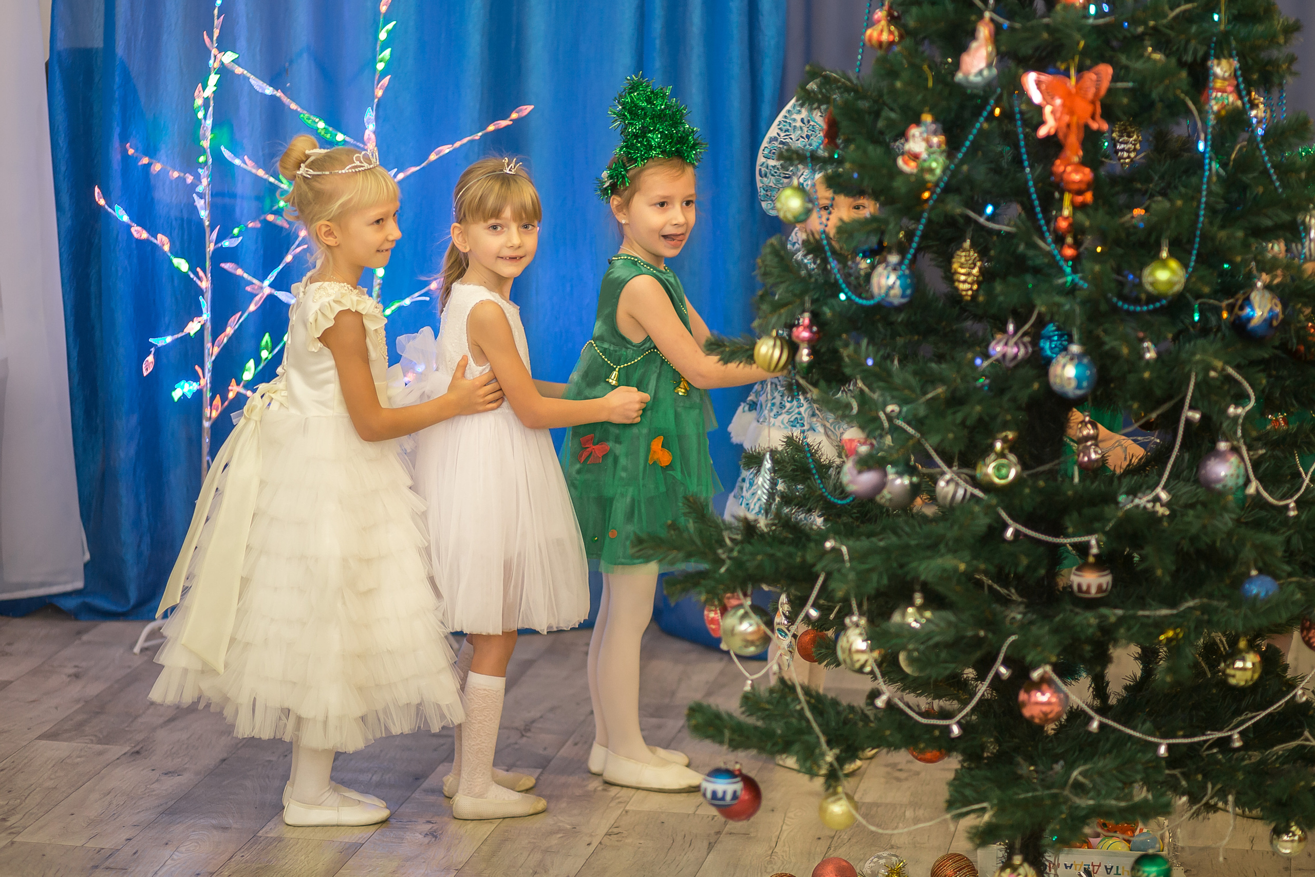 Новогодний утренник в детском саду. Фотографиня Мария Дикова