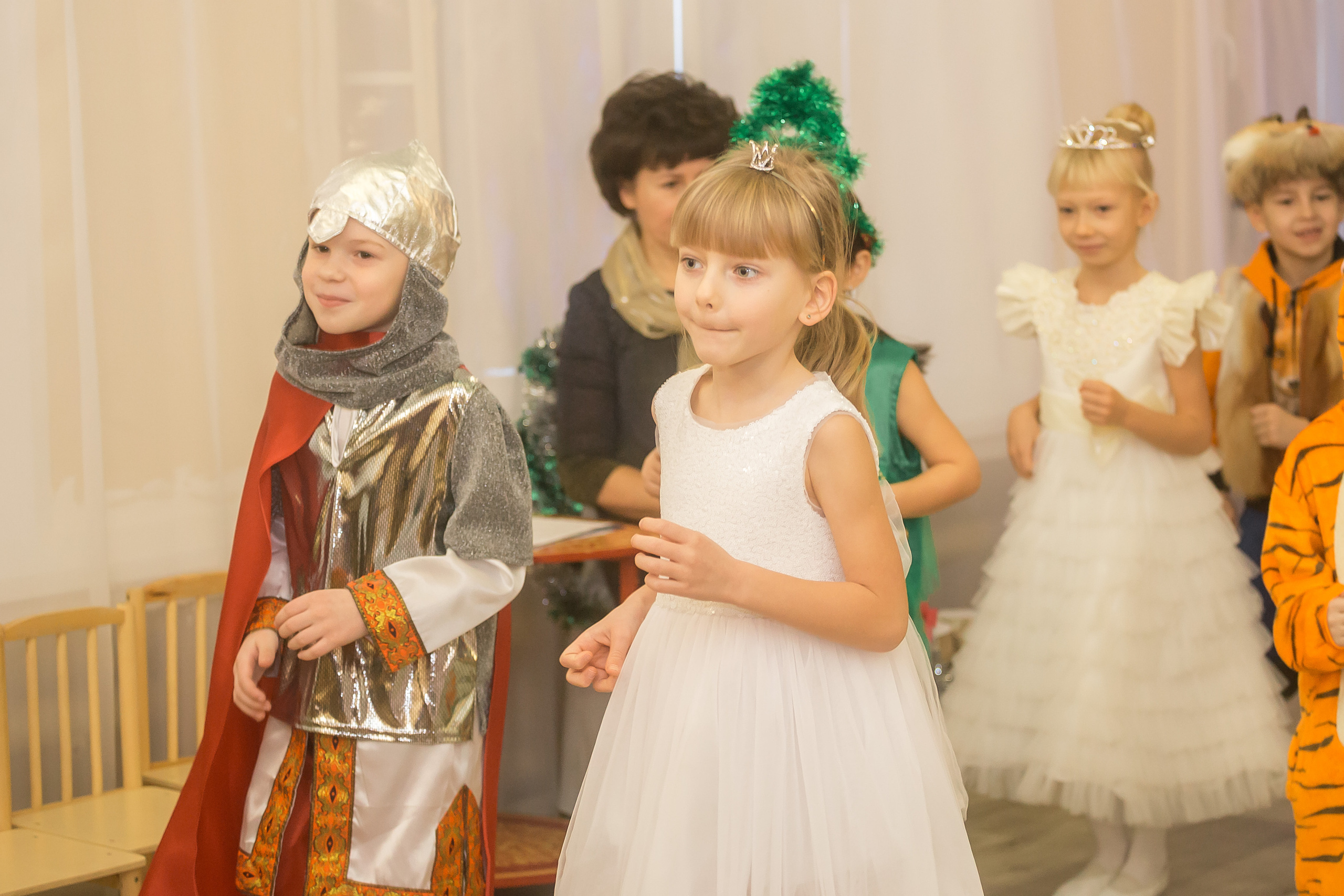 Новогодний утренник в детском саду. Фотографиня Мария Дикова