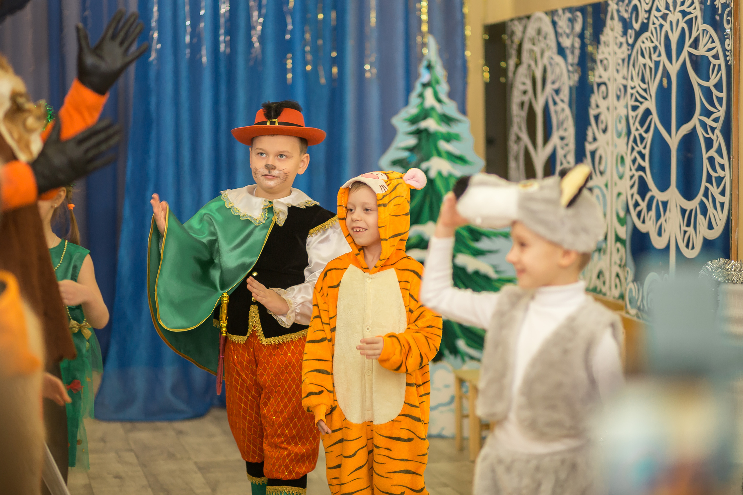 Новогодний утренник в детском саду. Фотографиня Мария Дикова