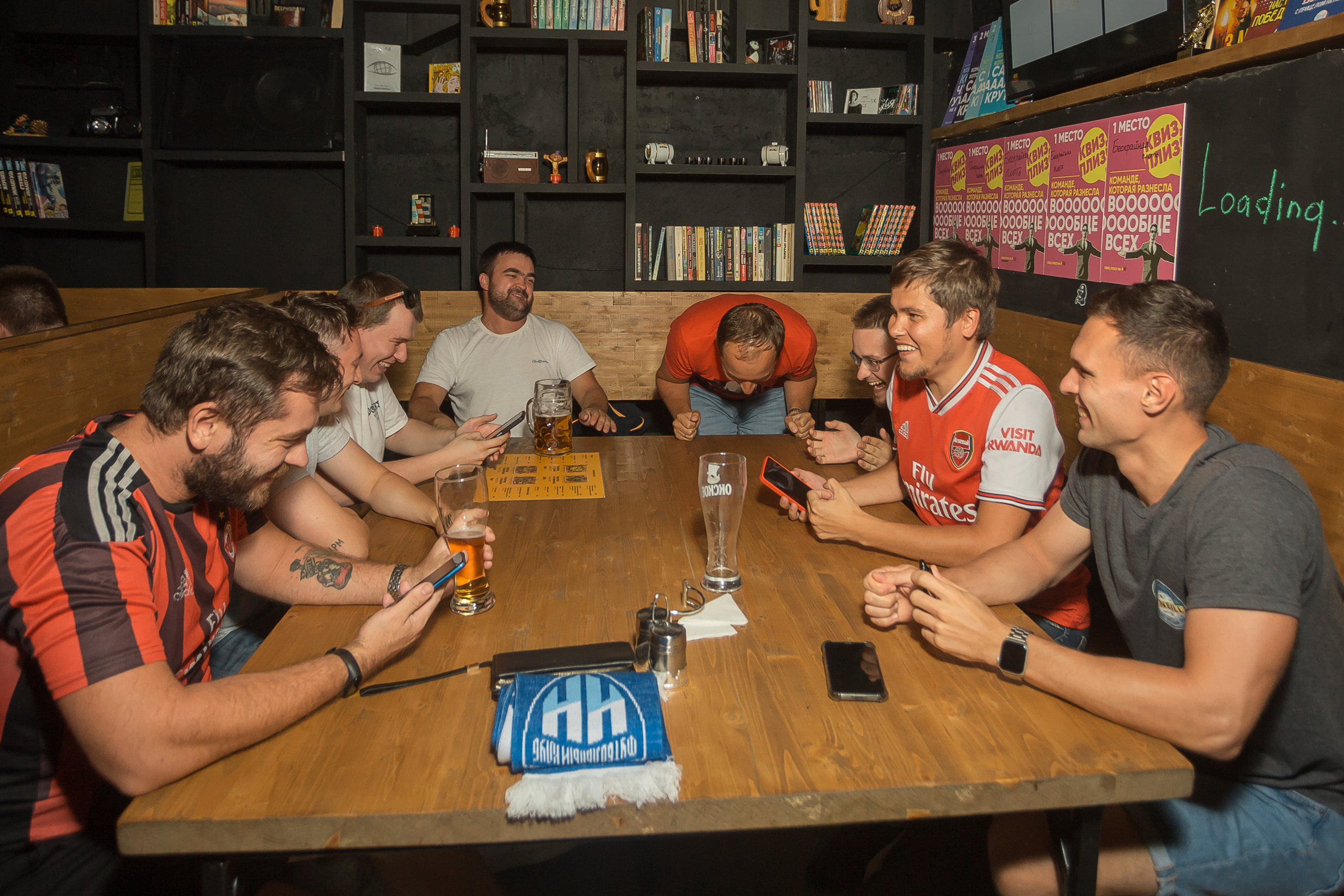 Футбольный квиз «Удар головой». Фотографиня Мария Дикова