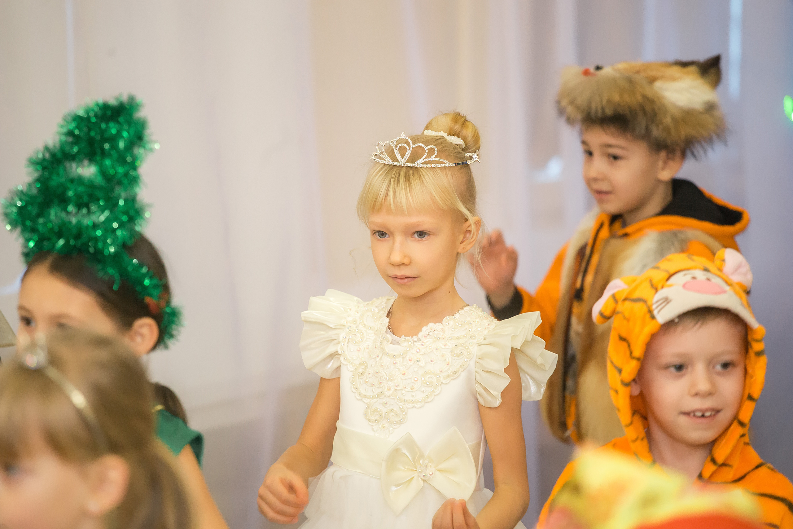 Новогодний утренник в детском саду. Фотографиня Мария Дикова