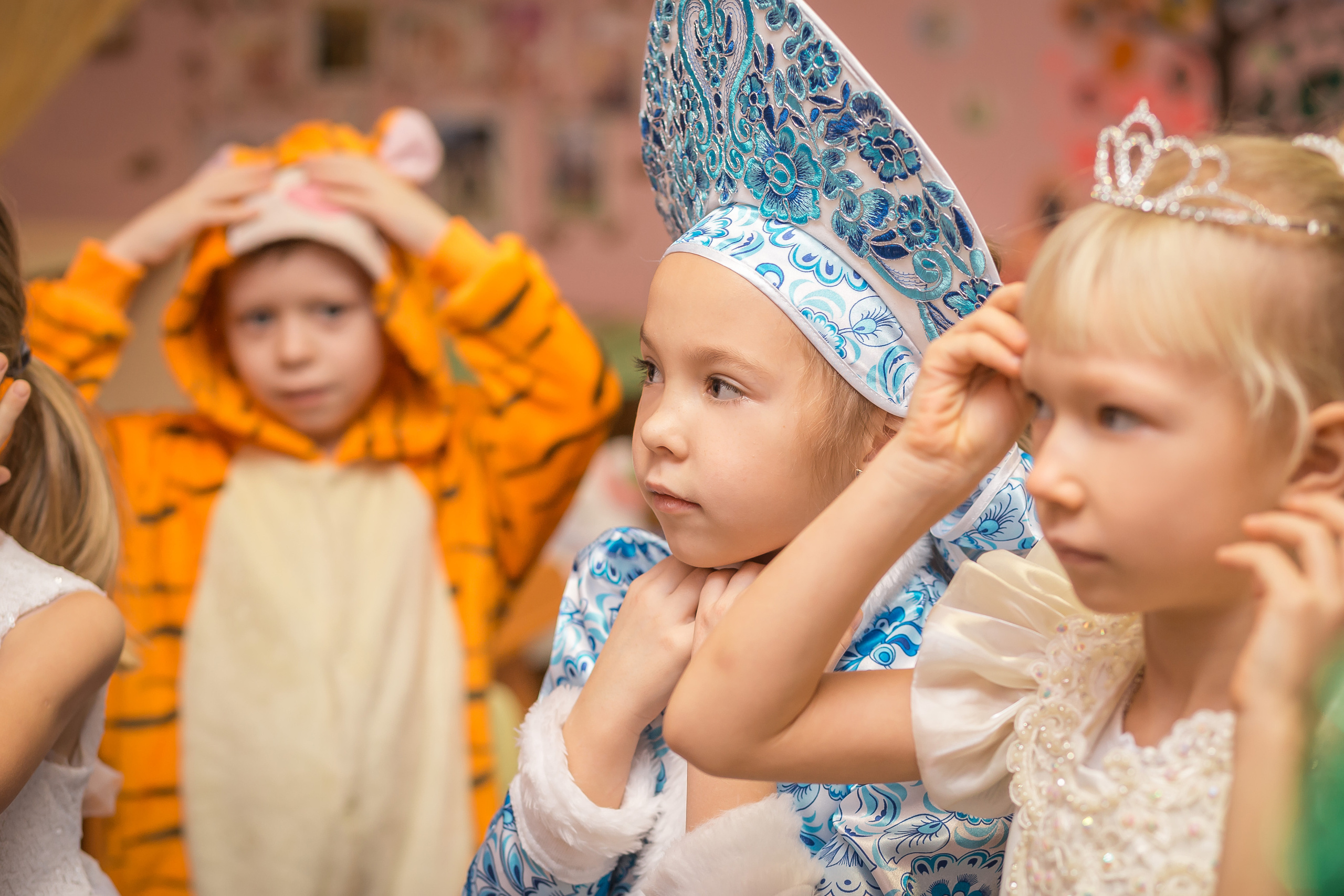 Новогодний утренник в детском саду. Фотографиня Мария Дикова