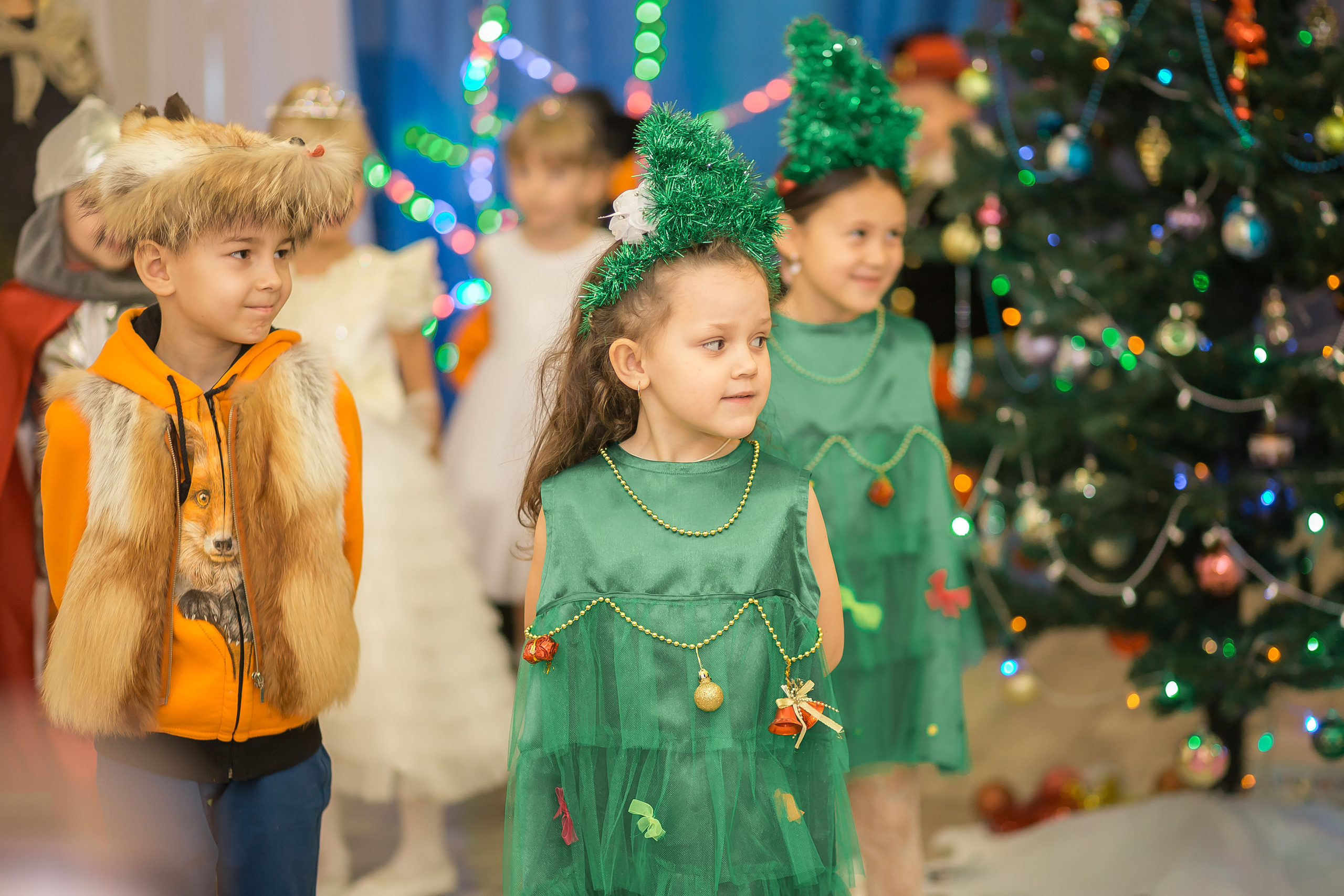 Новогодний утренник в детском саду. Фотографиня Мария Дикова