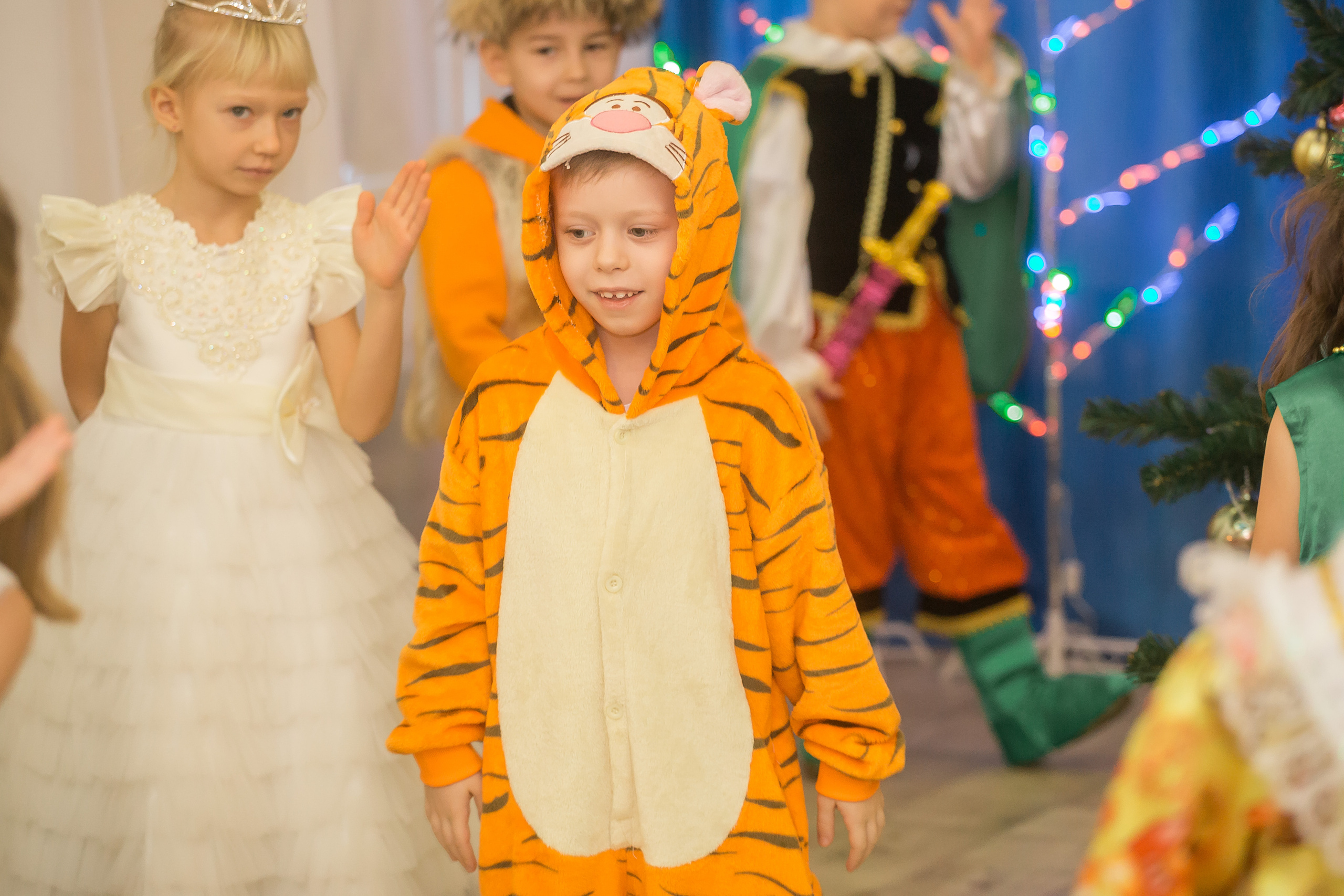 Новогодний утренник в детском саду. Фотографиня Мария Дикова